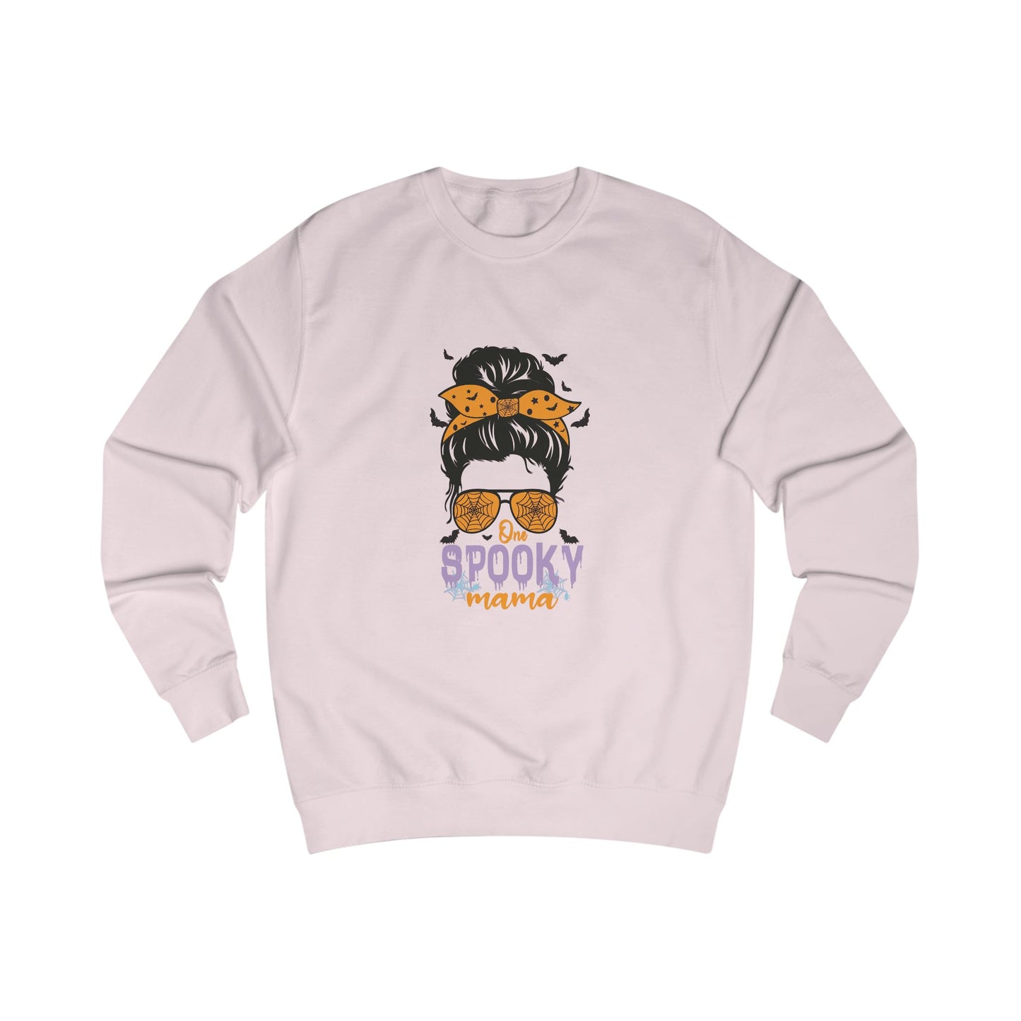 Spooky Mama Unisex Sweatshirt - Cozy Halloween Apparel, Gift for Moms, Autumn Style, Holiday Fashion, Casual Comfort