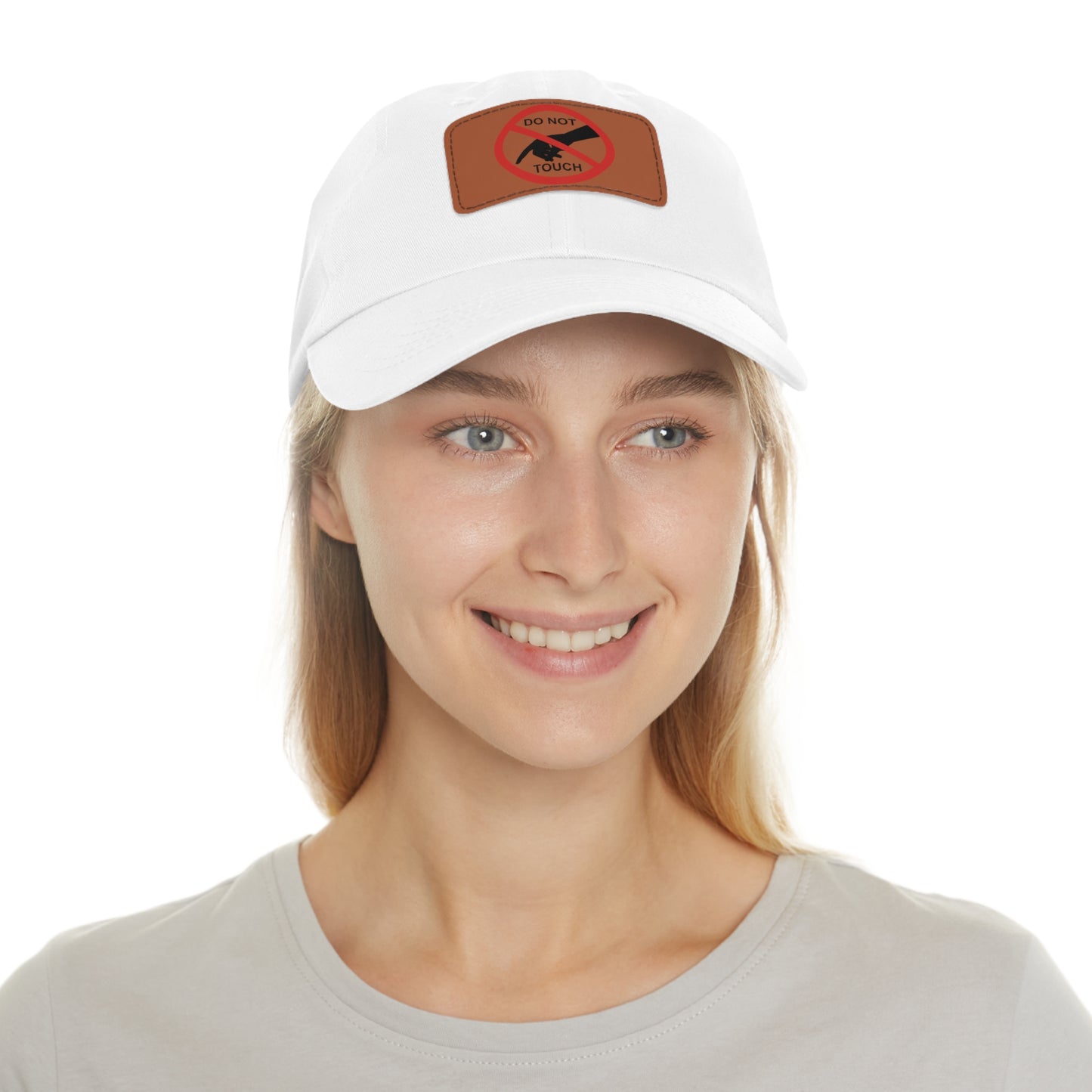 Stylish Dad Hat with Leather Patch - Perfect Gift for Dads, Unique Father's Day Accessory, Casual Wear, Everyday Fashion, Adjustable Cap