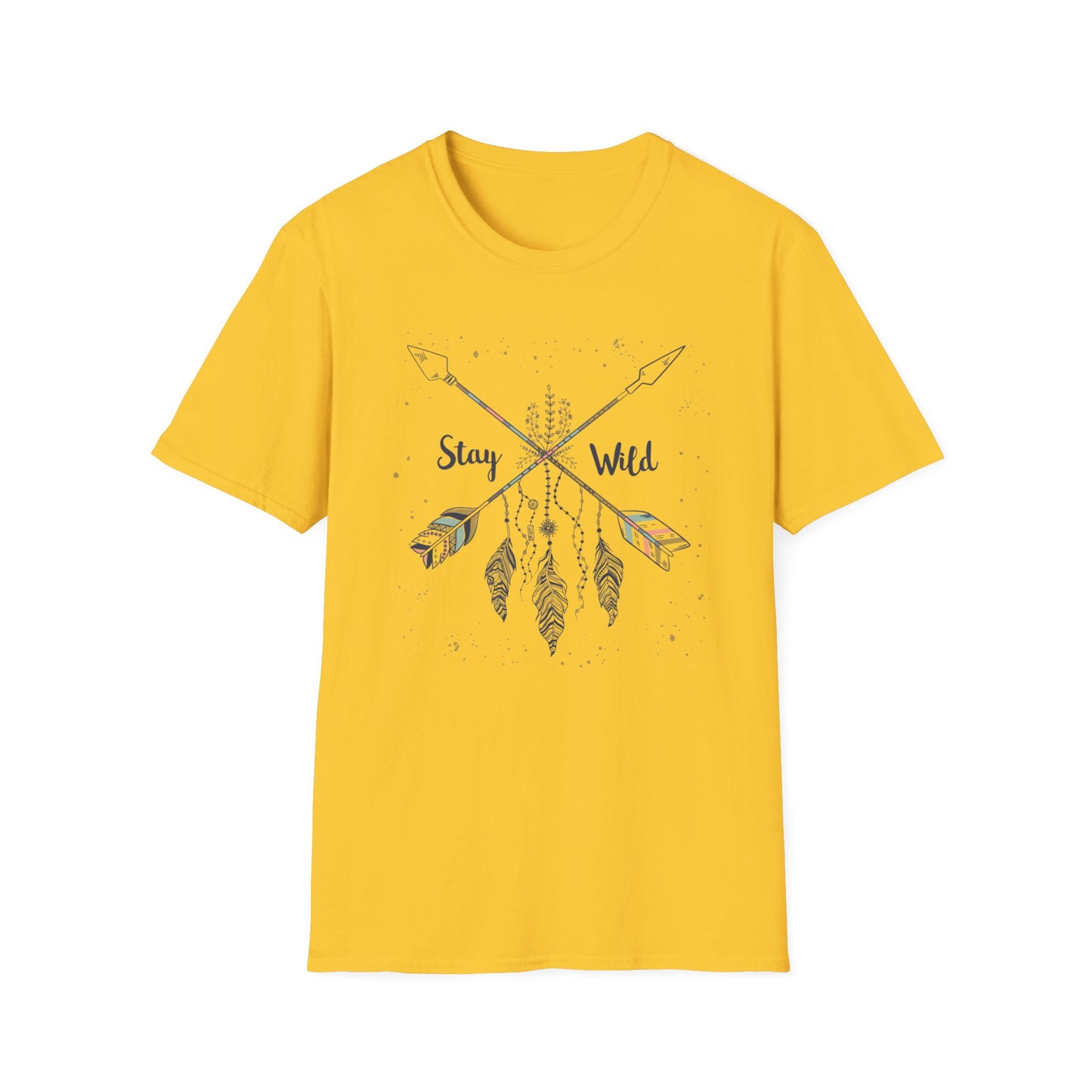 Stay Wild Unisex Softstyle T-Shirt - Adventure & Freedom Vibe