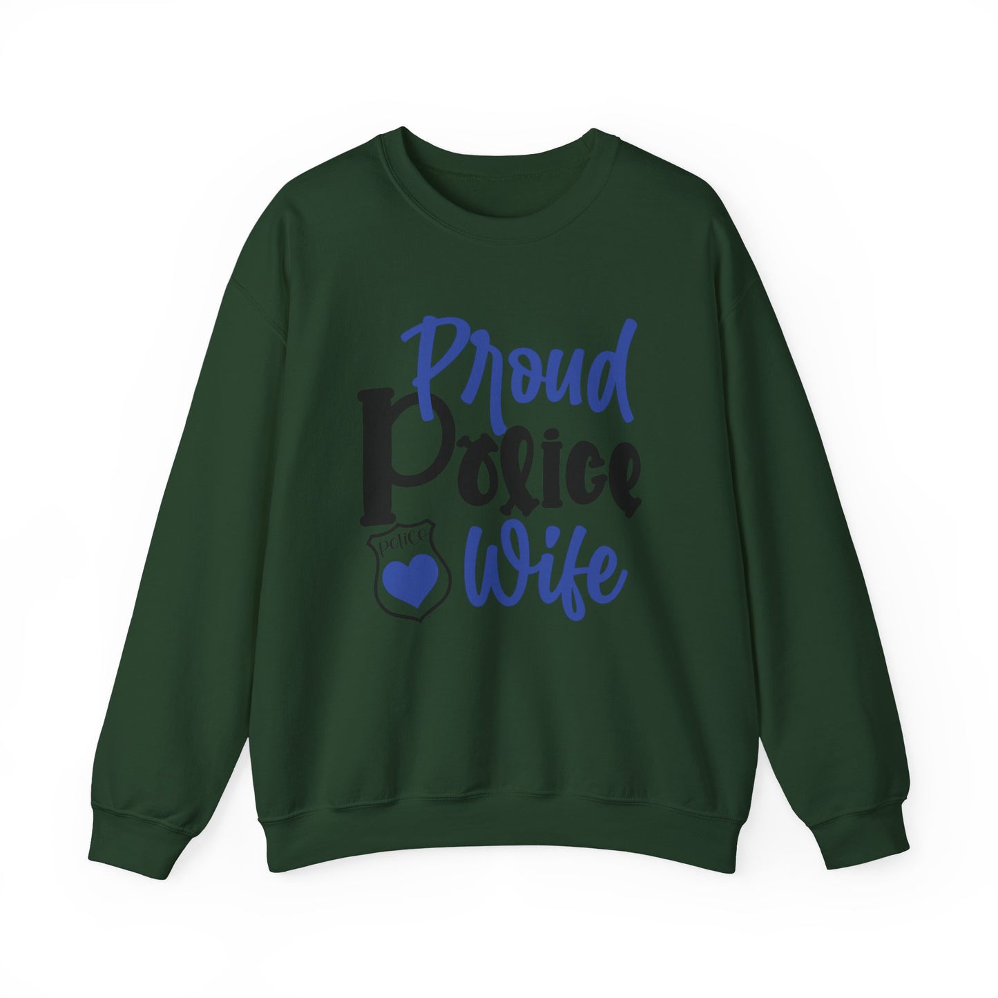 Proud Police Wife Sweatshirt | Unisex Heavy Blend Crewneck | Perfect Gift for Police Families, Law Enforcement Support, Cozy Everyday [...]