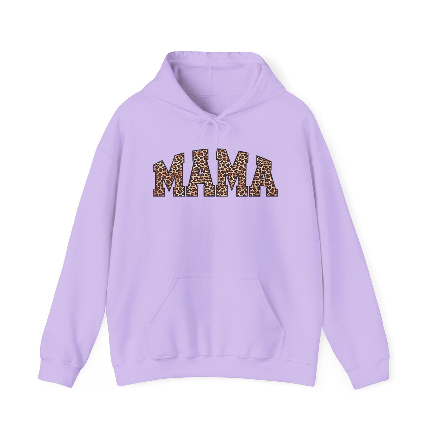 Mama Leopard Print Hoodie - Cozy Unisex Sweatshirt for Moms