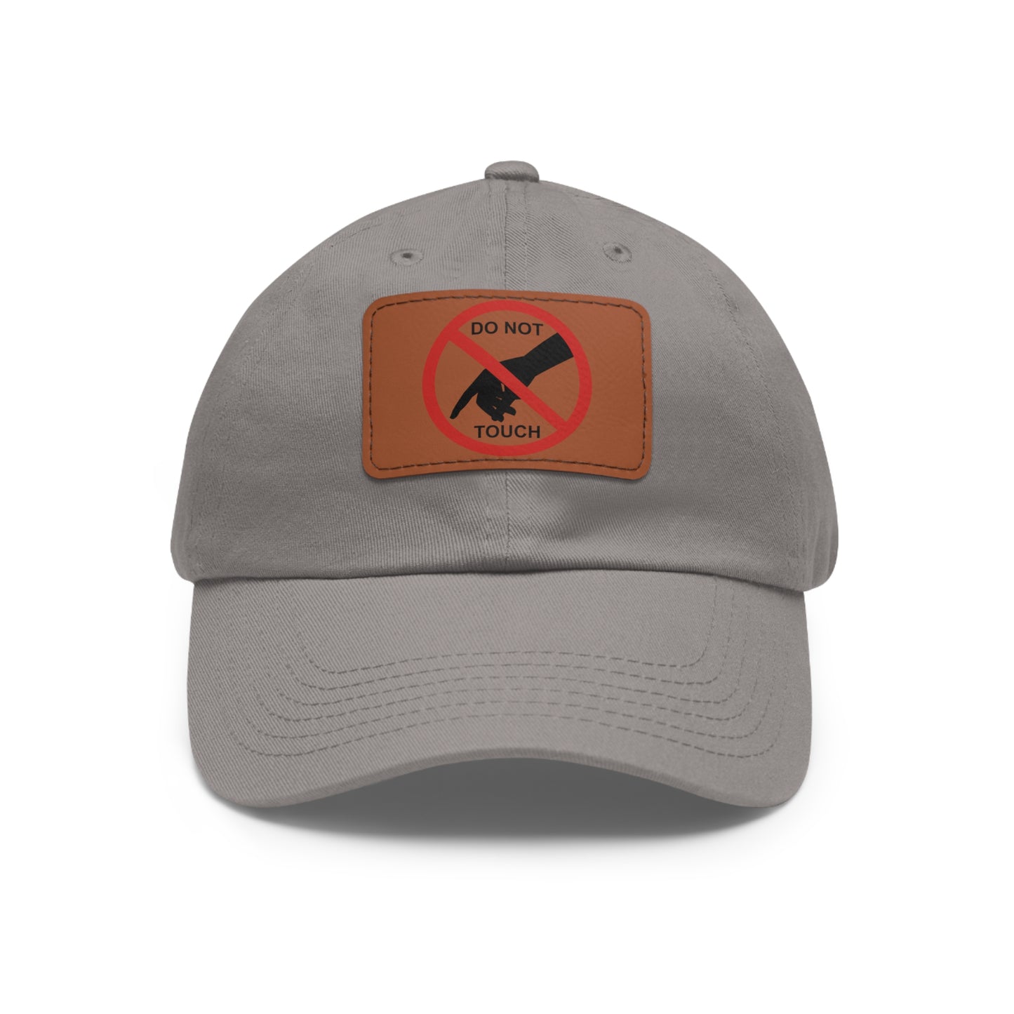 Stylish Dad Hat with Leather Patch - Perfect Gift for Dads, Unique Father's Day Accessory, Casual Wear, Everyday Fashion, Adjustable Cap