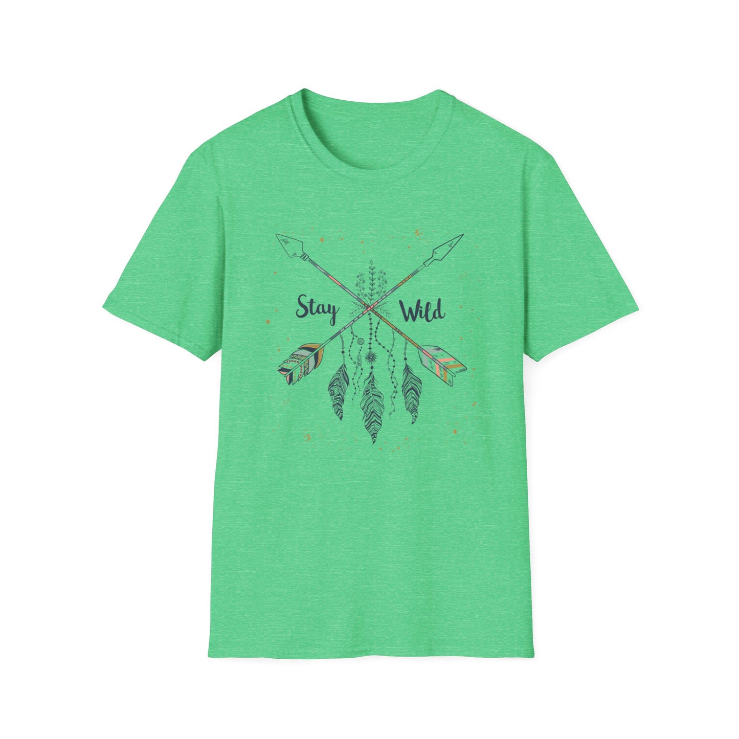 Stay Wild Unisex Softstyle T-Shirt - Adventure & Freedom Vibe