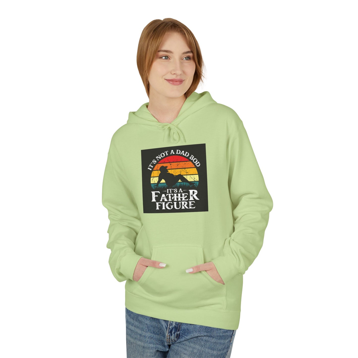 Father Figure Retro Hoodie - Perfect Gift for Dads