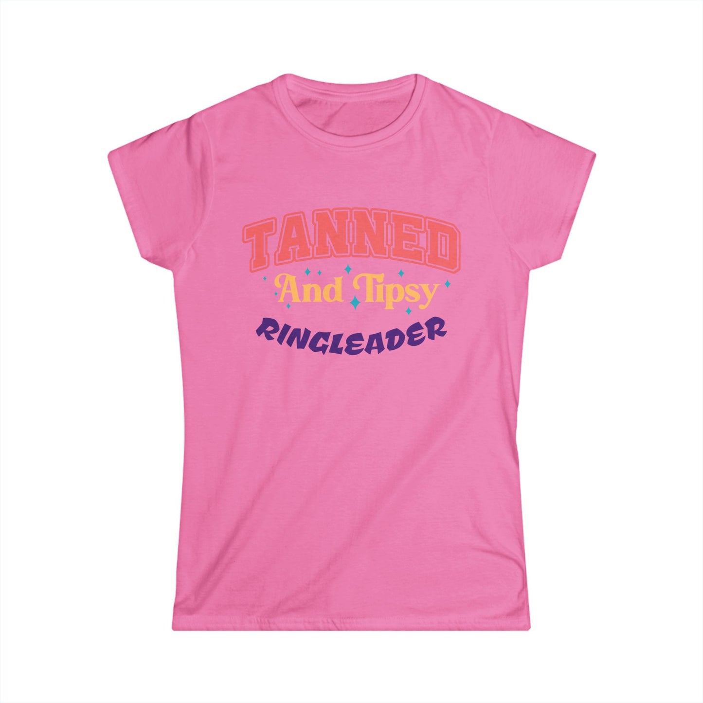 Tanned and Tipsy Tee, Summer Party Shirt, Casual Wear, Gift for Beach Lovers, Fun Vacation Top, Women's Graphic Tee