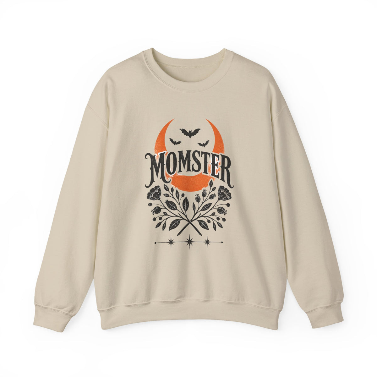 Momster Vampire Moon Sweatshirt | Halloween Momster Crewneck