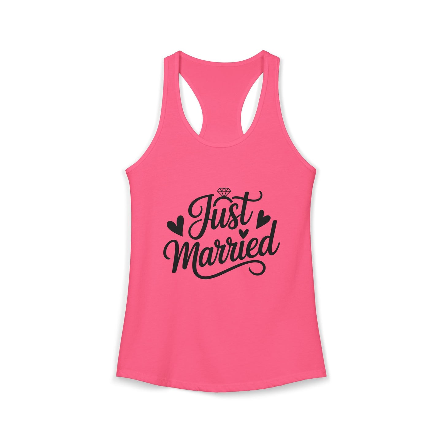 Women's Ideal Racerback Tank just married