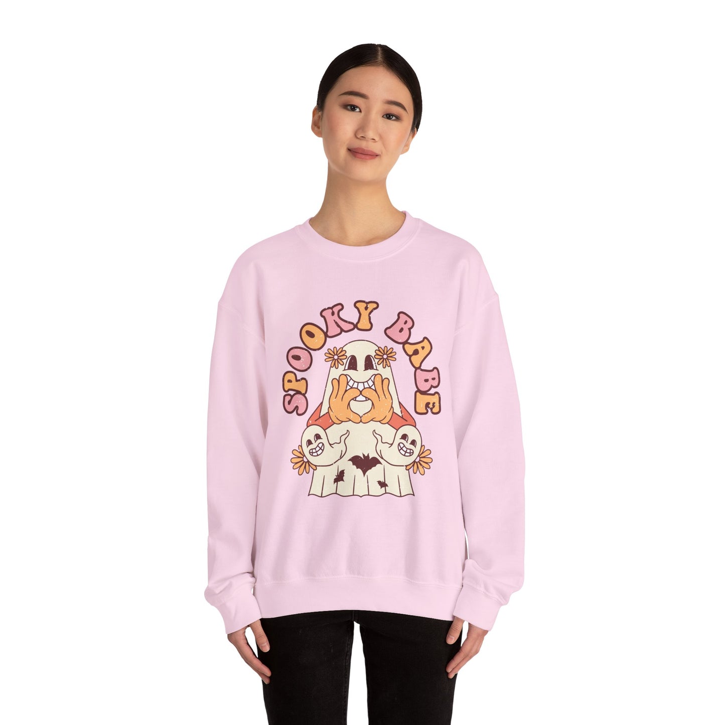 Spooky Babe Crewneck Sweatshirt - Comfy Halloween Apparel, Unisex Gift, Fall Fashion, Cozy Sweater for All Occasions, Perfect for [...]