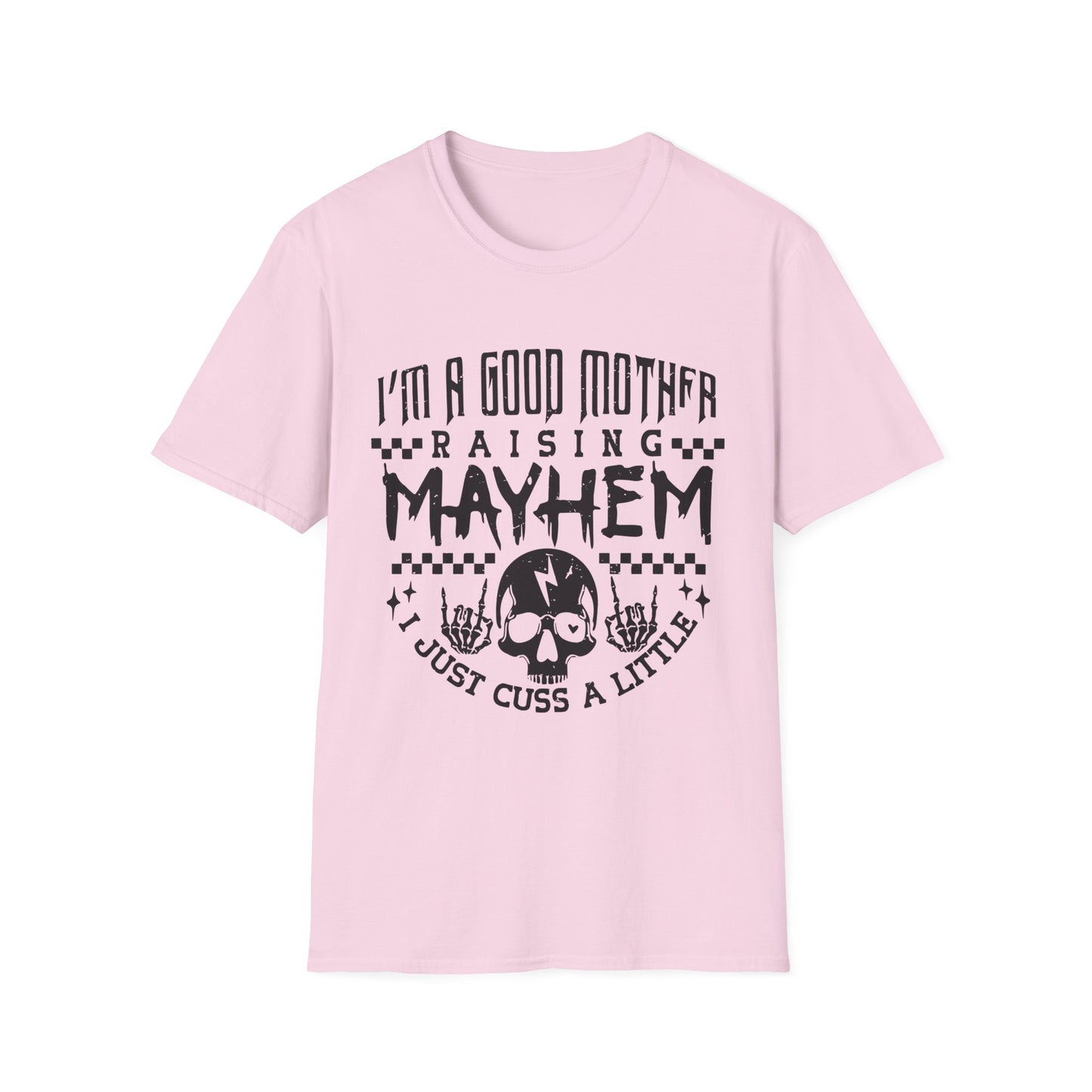 Unisex Softstyle T-Shirt, Fun Parent Shirt, Motherhood Humor Tee, Gift for Moms, Casual Everyday Wear, Mother's Day Gift
