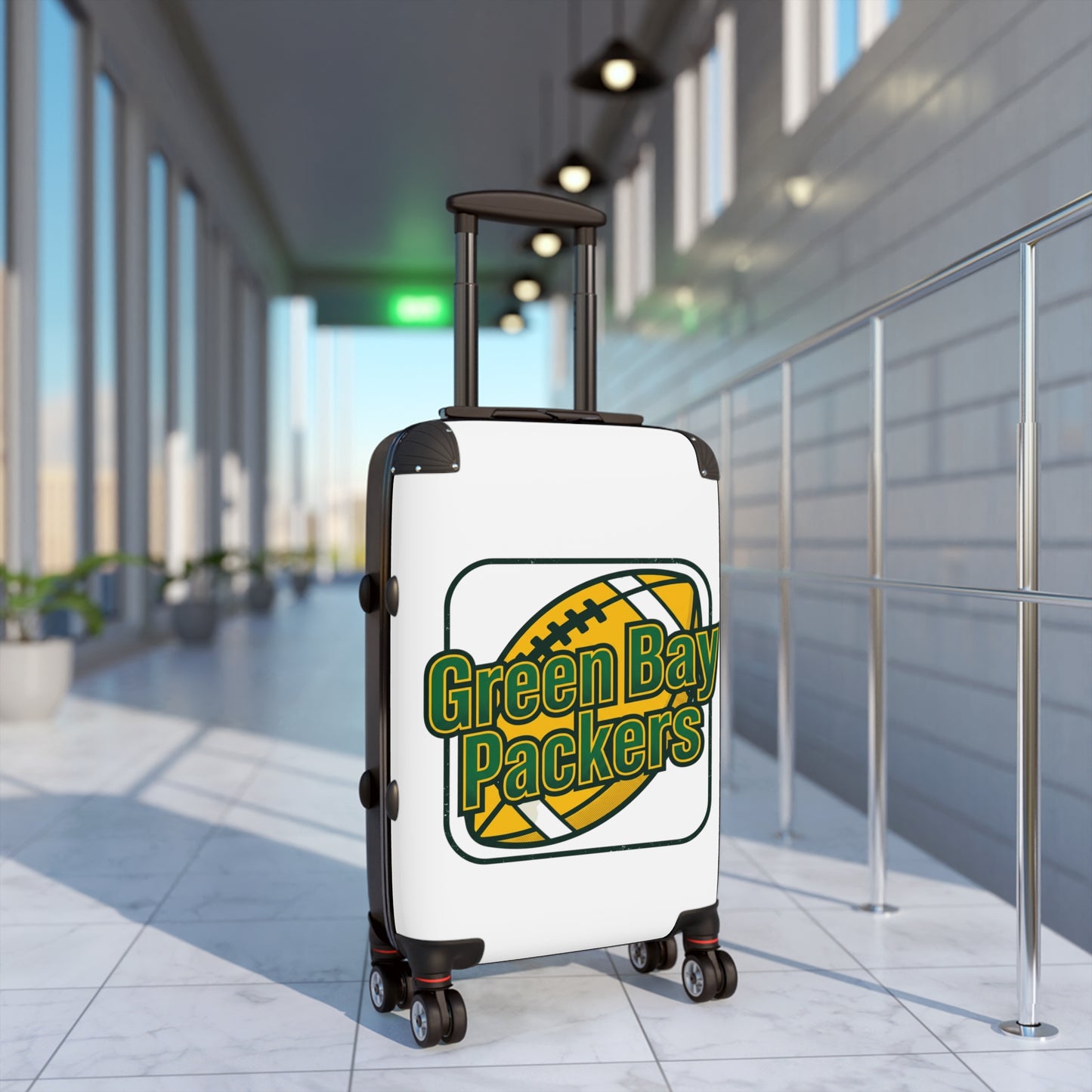 Green Bay Packers Football Carry-On Suitcase