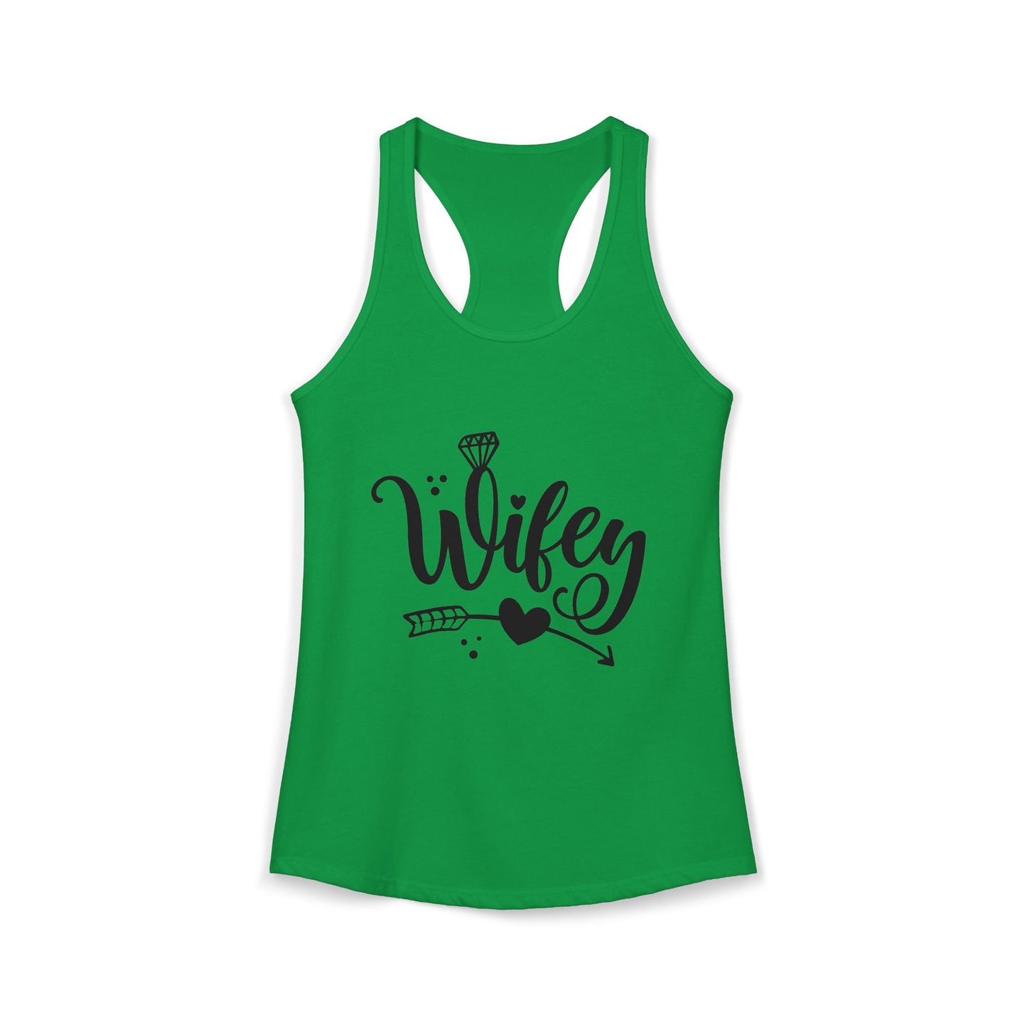 Women's Ideal Racerback Tank, Wifey, gift for her, wife life