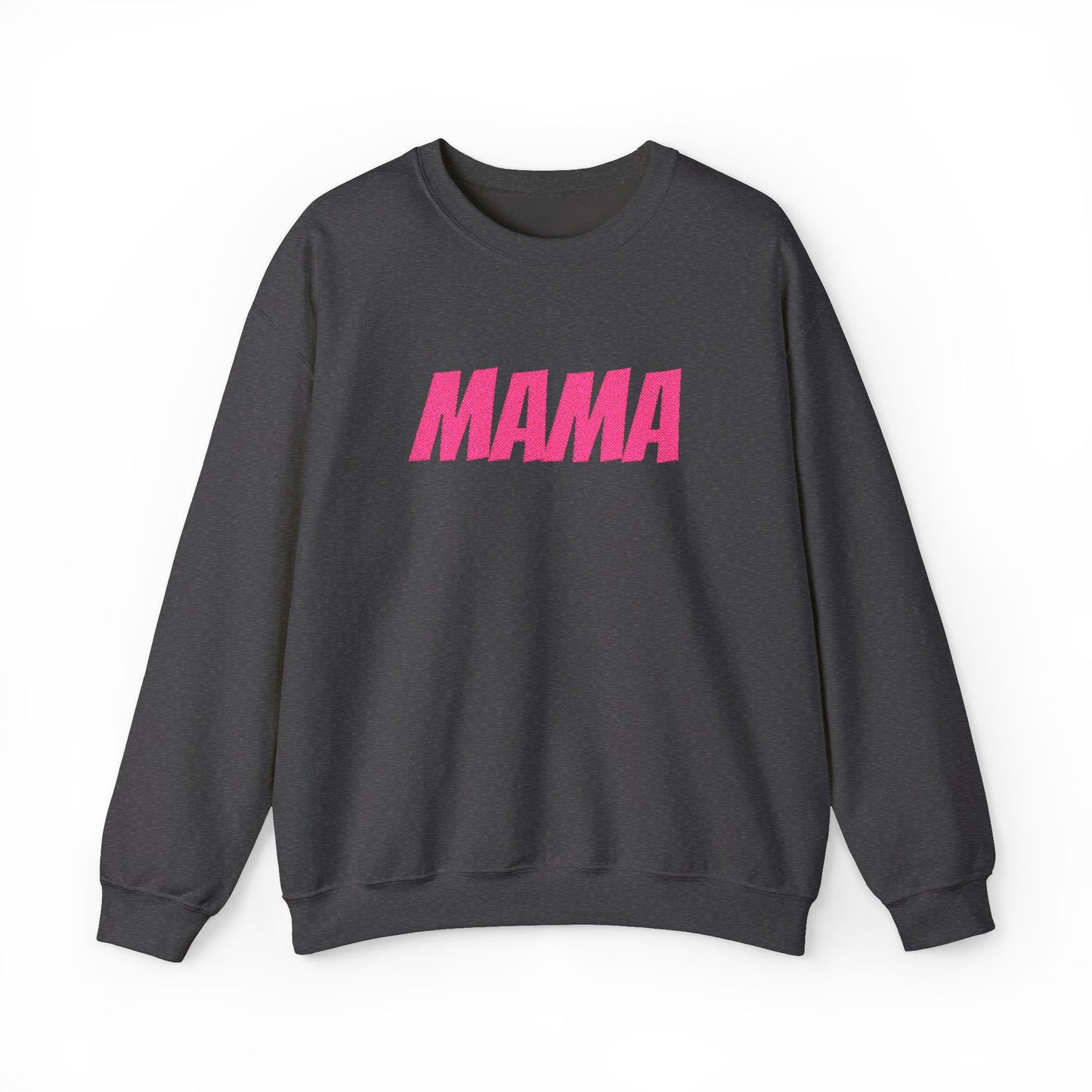 Pink Glitter MAMA Crewneck Sweatshirt | Mama Mom Mother's Day Top
