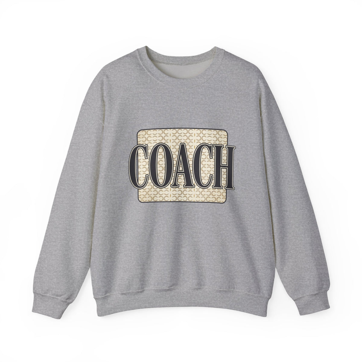 Coach Logo Crewneck Sweatshirt | Retro Monogram Plaid comfy