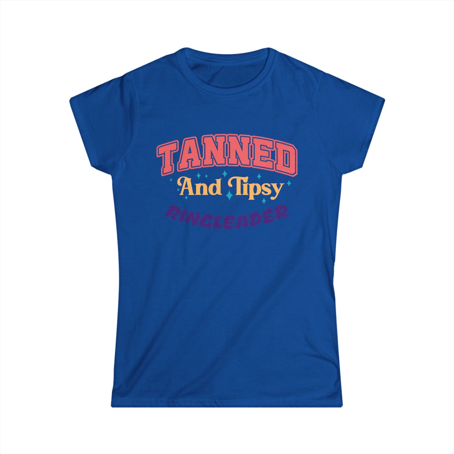 Tanned and Tipsy Tee, Summer Party Shirt, Casual Wear, Gift for Beach Lovers, Fun Vacation Top, Women's Graphic Tee