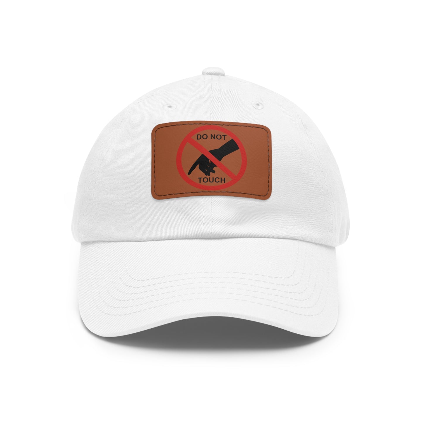 Stylish Dad Hat with Leather Patch - Perfect Gift for Dads, Unique Father's Day Accessory, Casual Wear, Everyday Fashion, Adjustable Cap