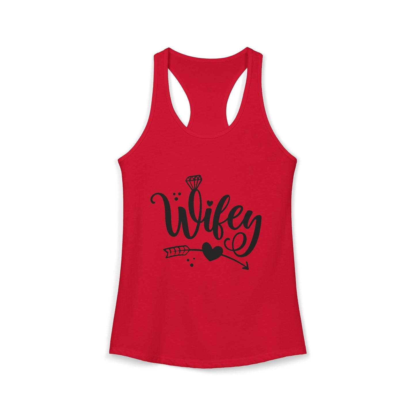 Women's Ideal Racerback Tank, Wifey, gift for her, wife life