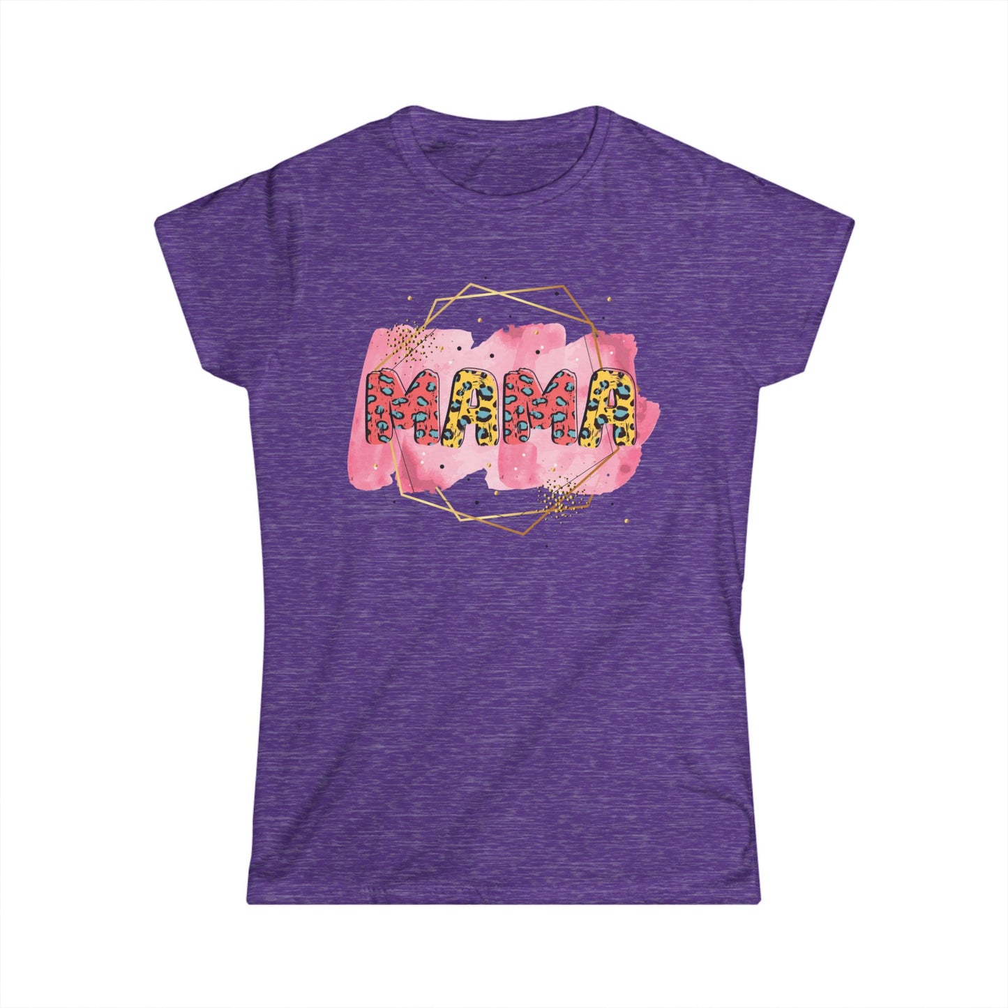 Mama Graphic Women's Softstyle Tee - Casual Comfort for Moms