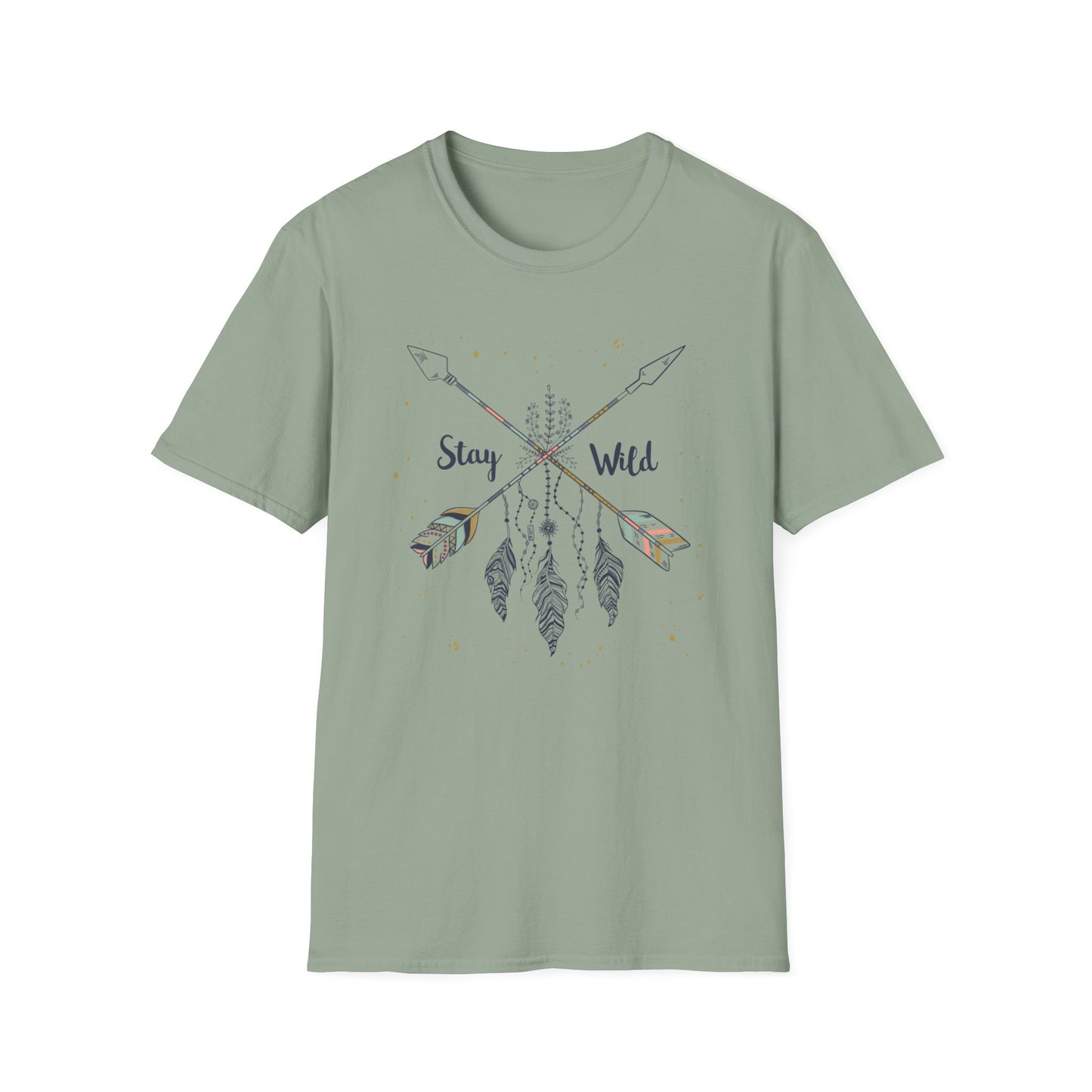 Stay Wild Unisex Softstyle T-Shirt - Adventure & Freedom Vibe