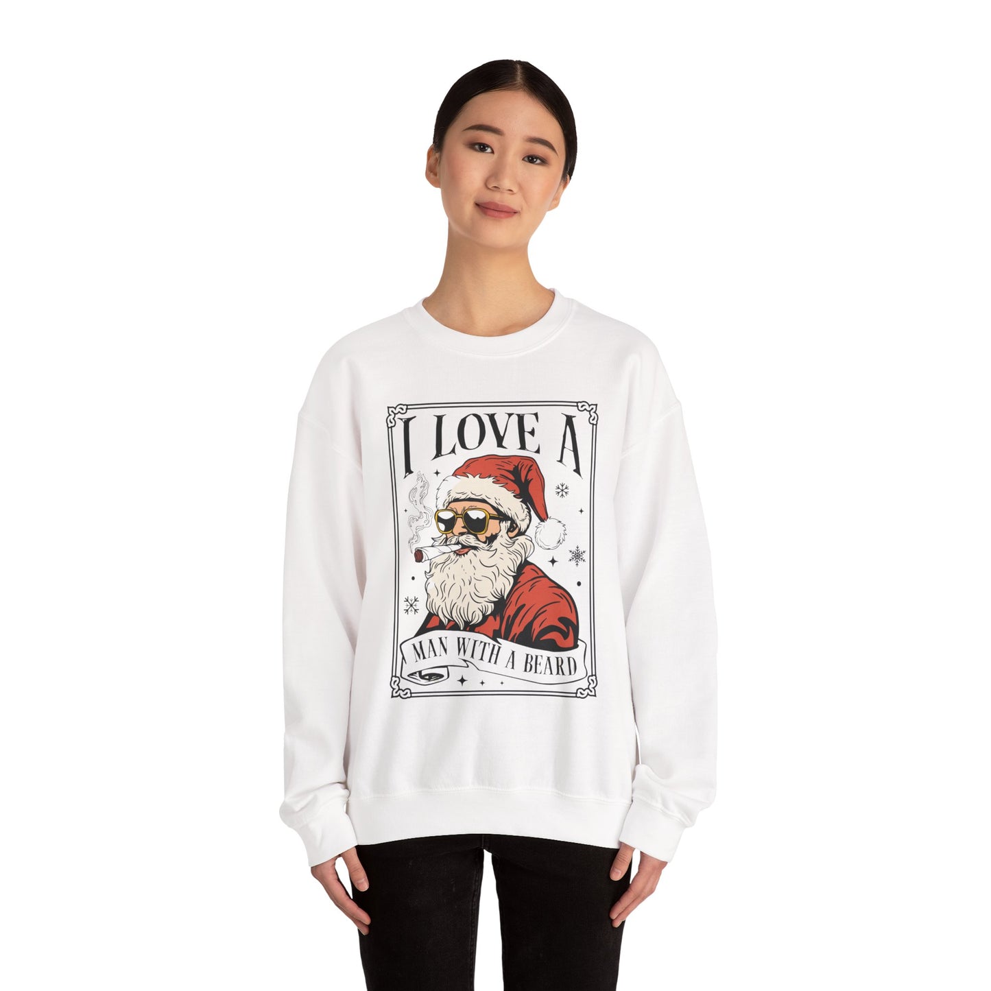 Sweatshirt - Cozy Holiday Crewneck, Christmas Gift, Unisex Pullover, Santa Vibes, Festive Apparel, Christmas, gift for her
