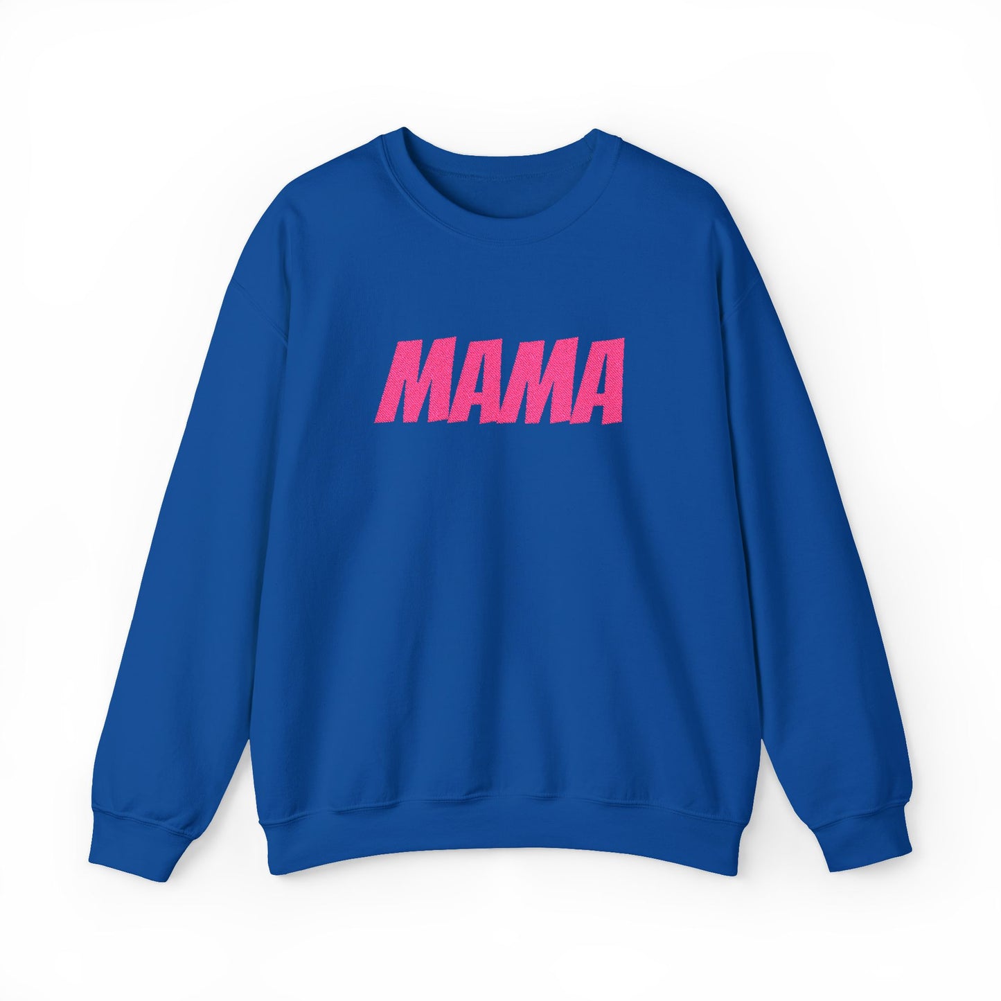 Pink Glitter MAMA Crewneck Sweatshirt | Mama Mom Mother's Day Top