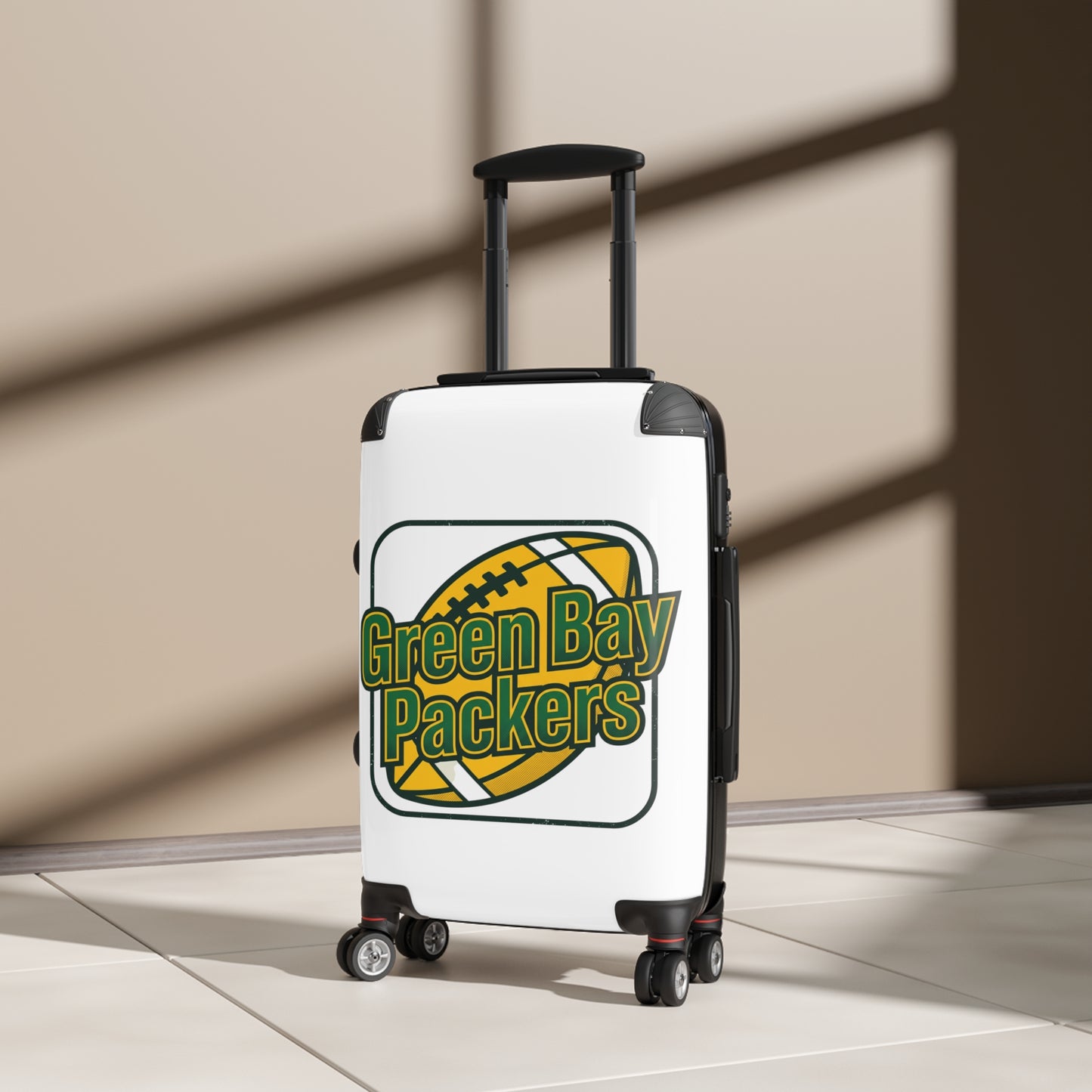 Green Bay Packers Football Carry-On Suitcase