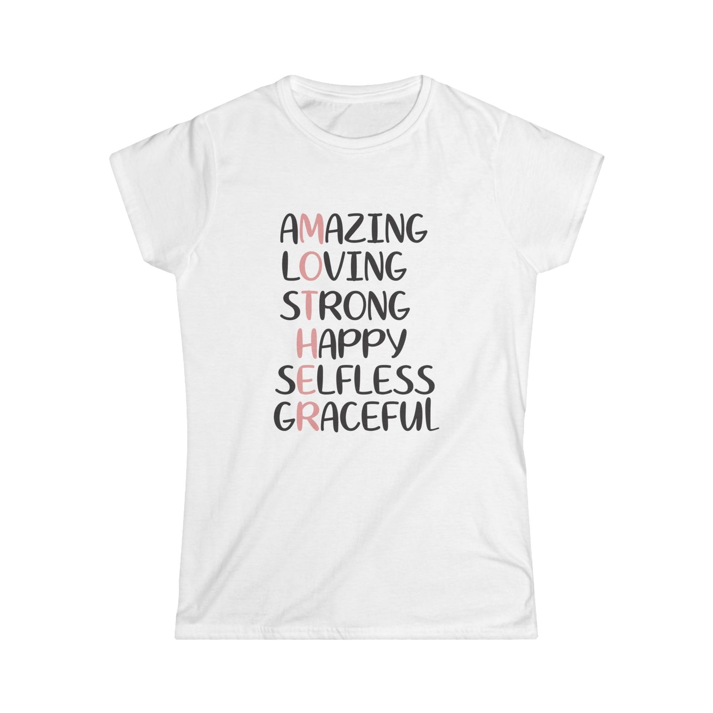 Inspirational Women's Softstyle Tee - ALOHA Message