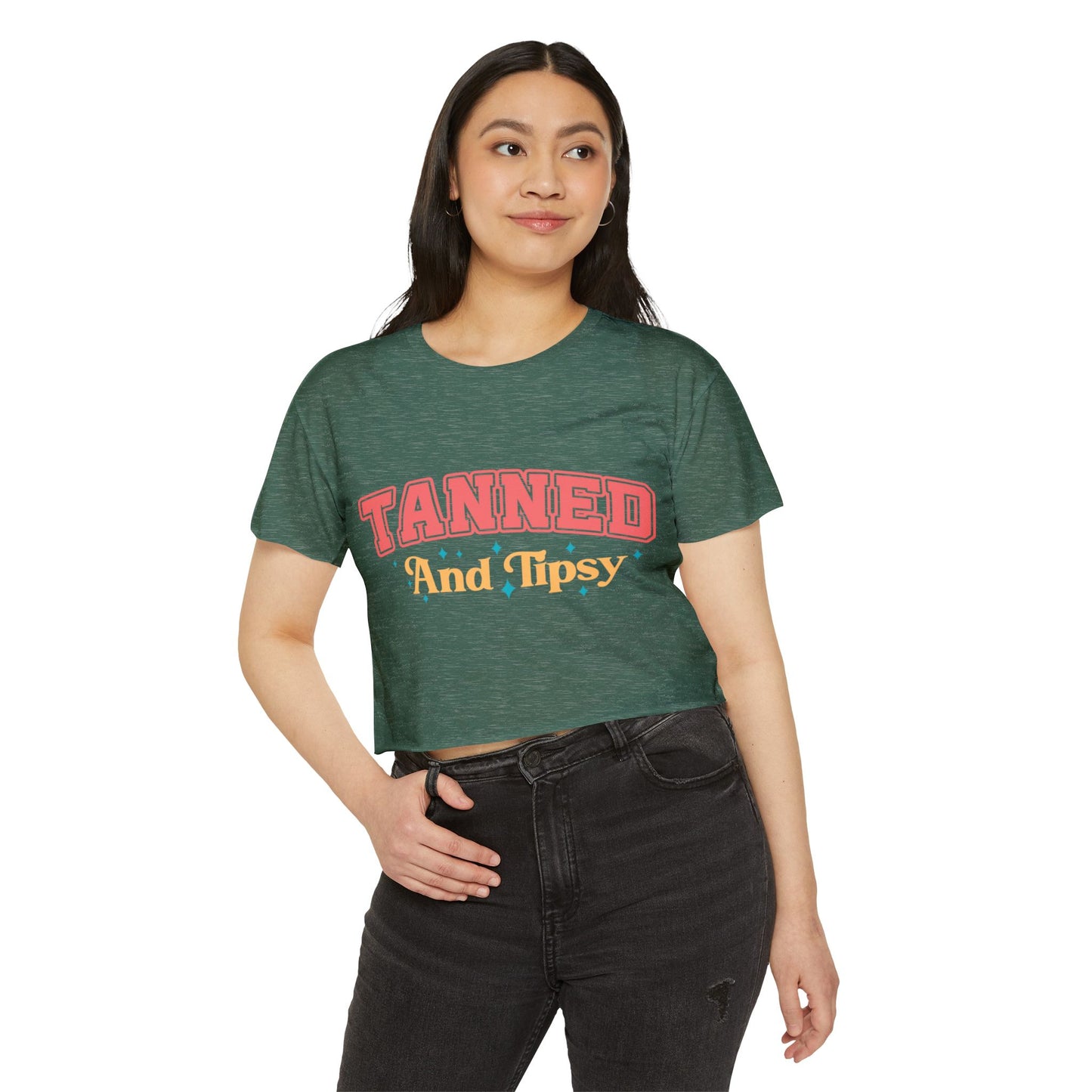 Stylish Women's Festival Crop Top - Perfect for Summer Events, Beach Days, Concerts, Barbecues, and Parties