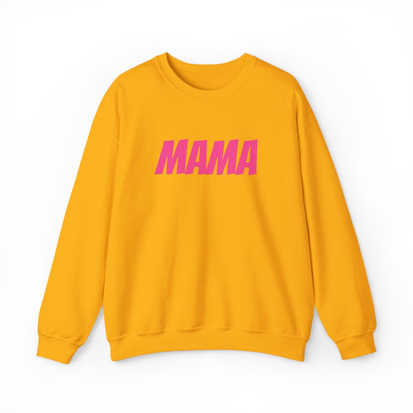 Pink Glitter MAMA Crewneck Sweatshirt | Mama Mom Mother's Day Top