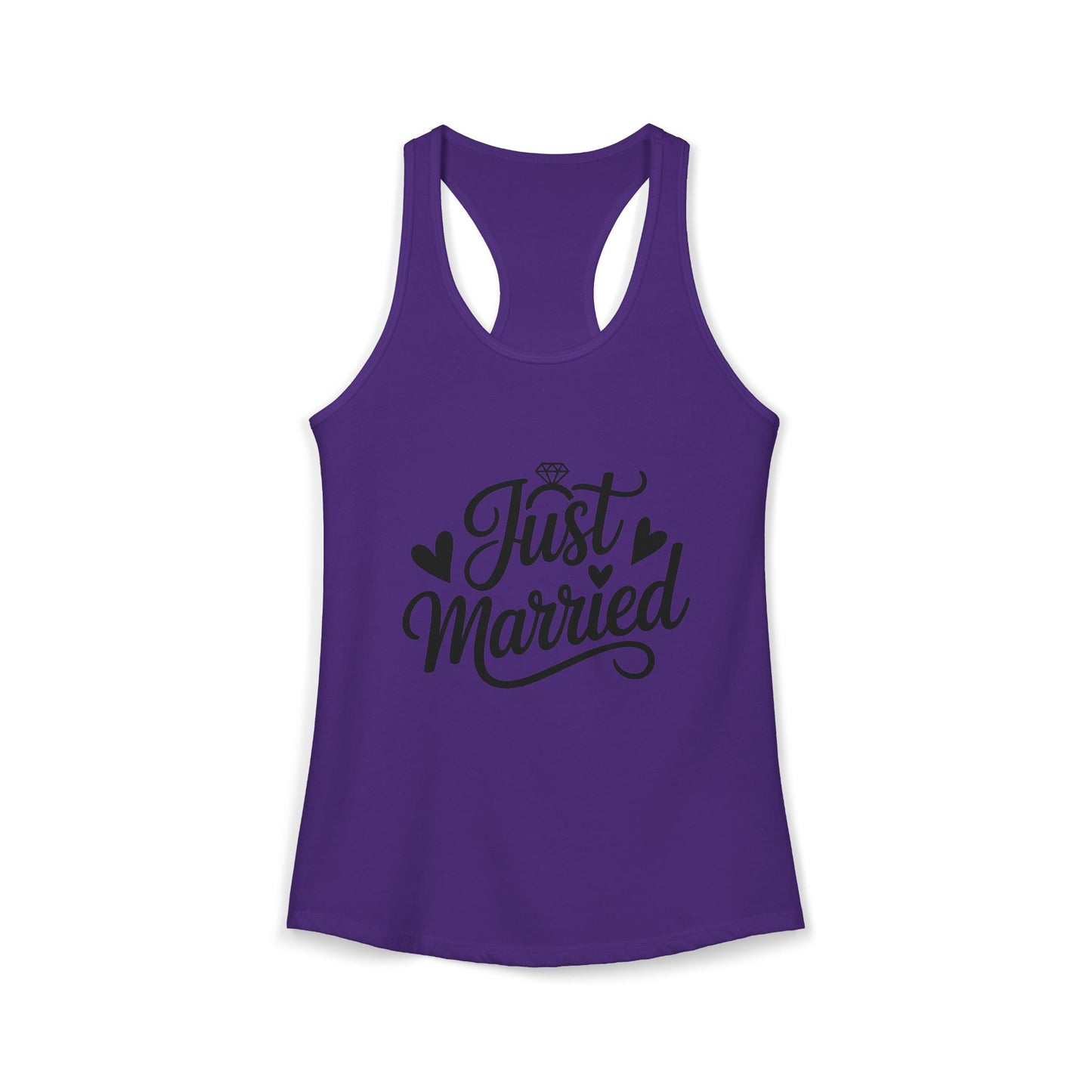 Women's Ideal Racerback Tank just married