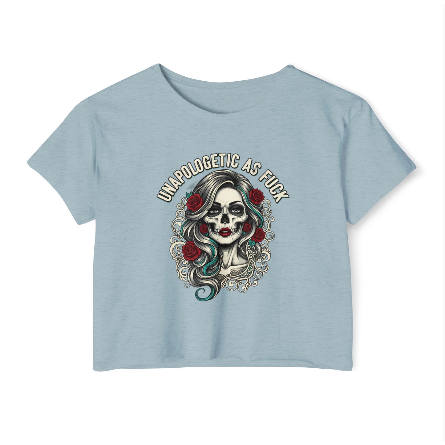 Unapologetic As Fuck crop top | Women's Festival Top