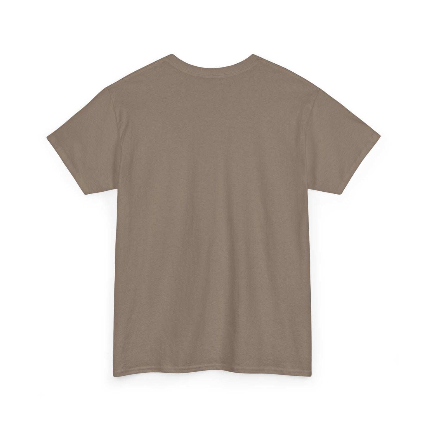 Dad Life Unisex Heavy Cotton Tee - Powered by Coffee and Chaos