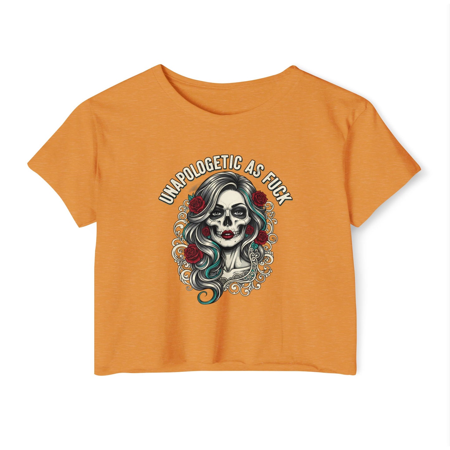 Unapologetic As Fuck crop top | Women's Festival Top