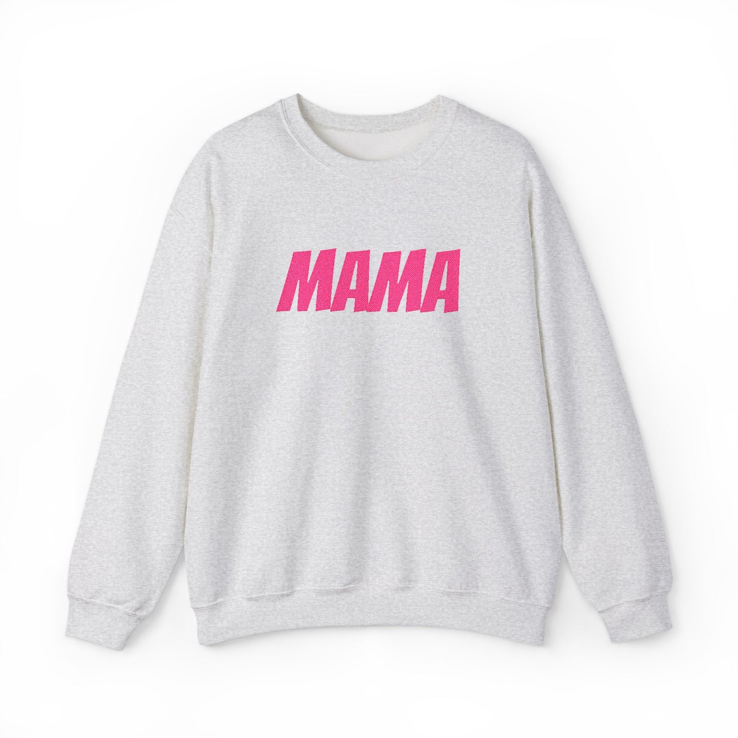 Pink Glitter MAMA Crewneck Sweatshirt | Mama Mom Mother's Day Top