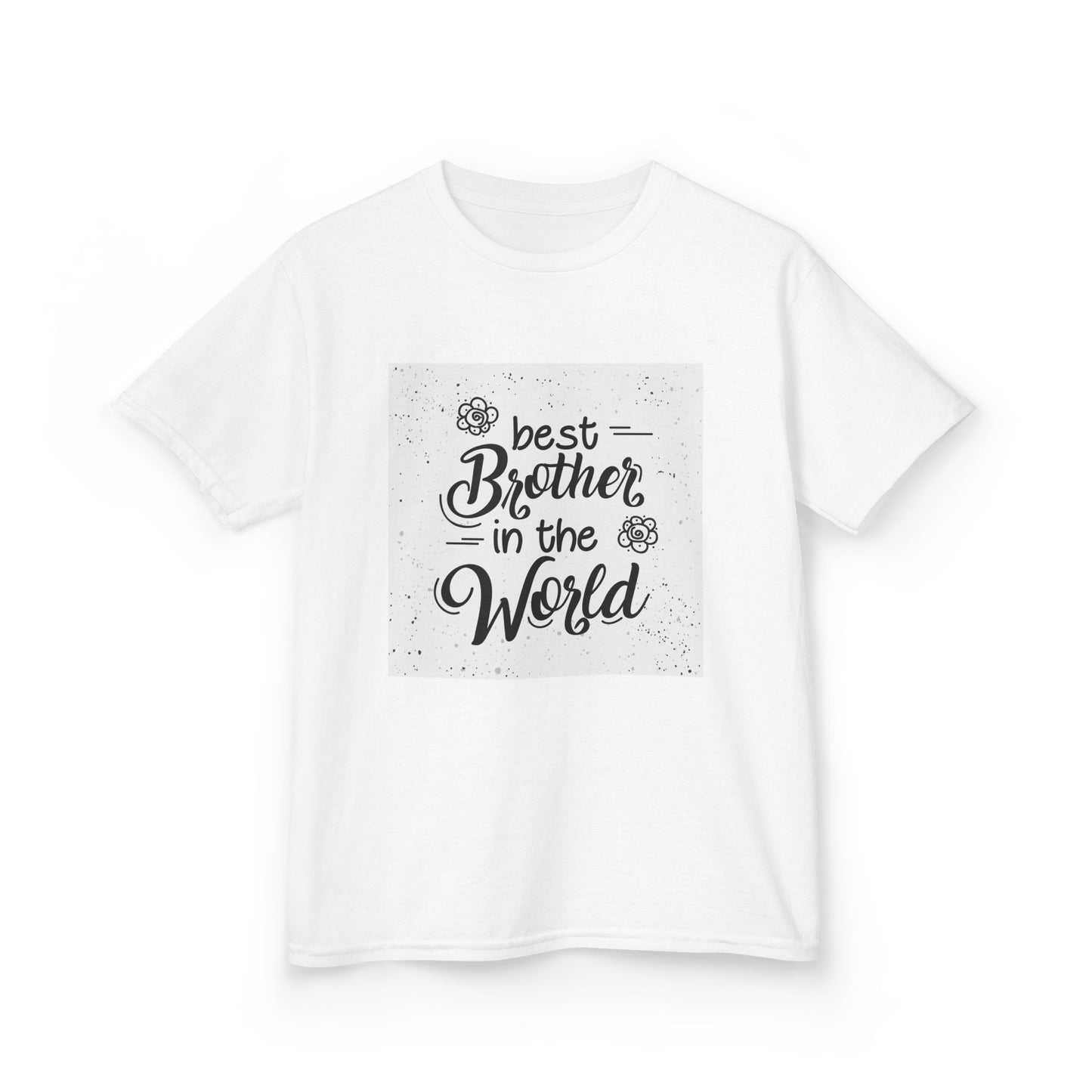Best Brother Heavy Cotton Kids Tee - Perfect Gift for Siblings