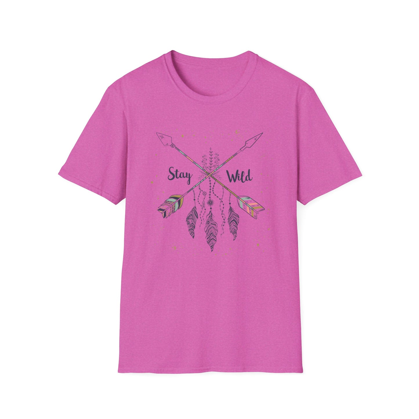 Stay Wild Unisex Softstyle T-Shirt - Adventure & Freedom Vibe