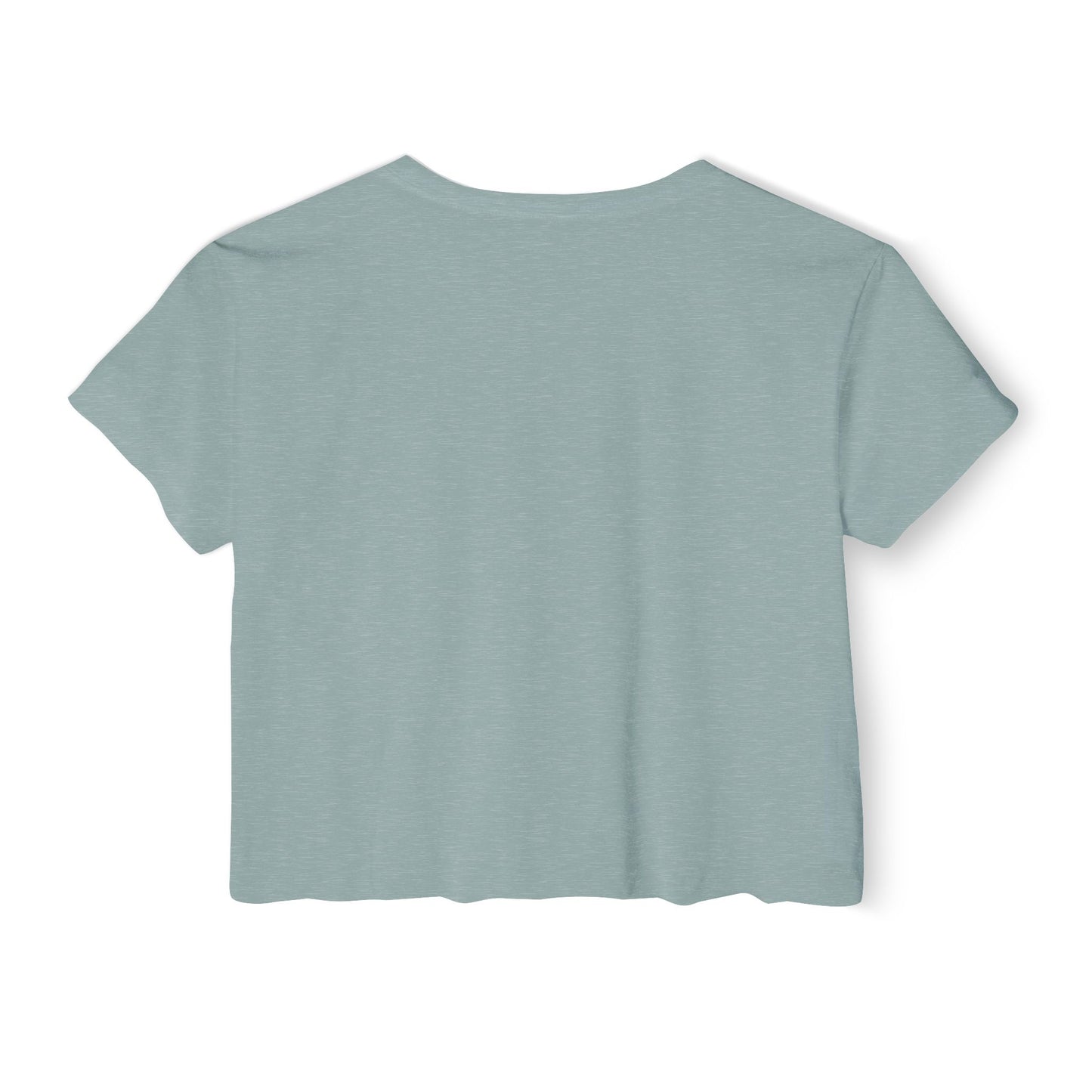Crop Top — "Just the Bartender" Retro Graphic Festival Tee