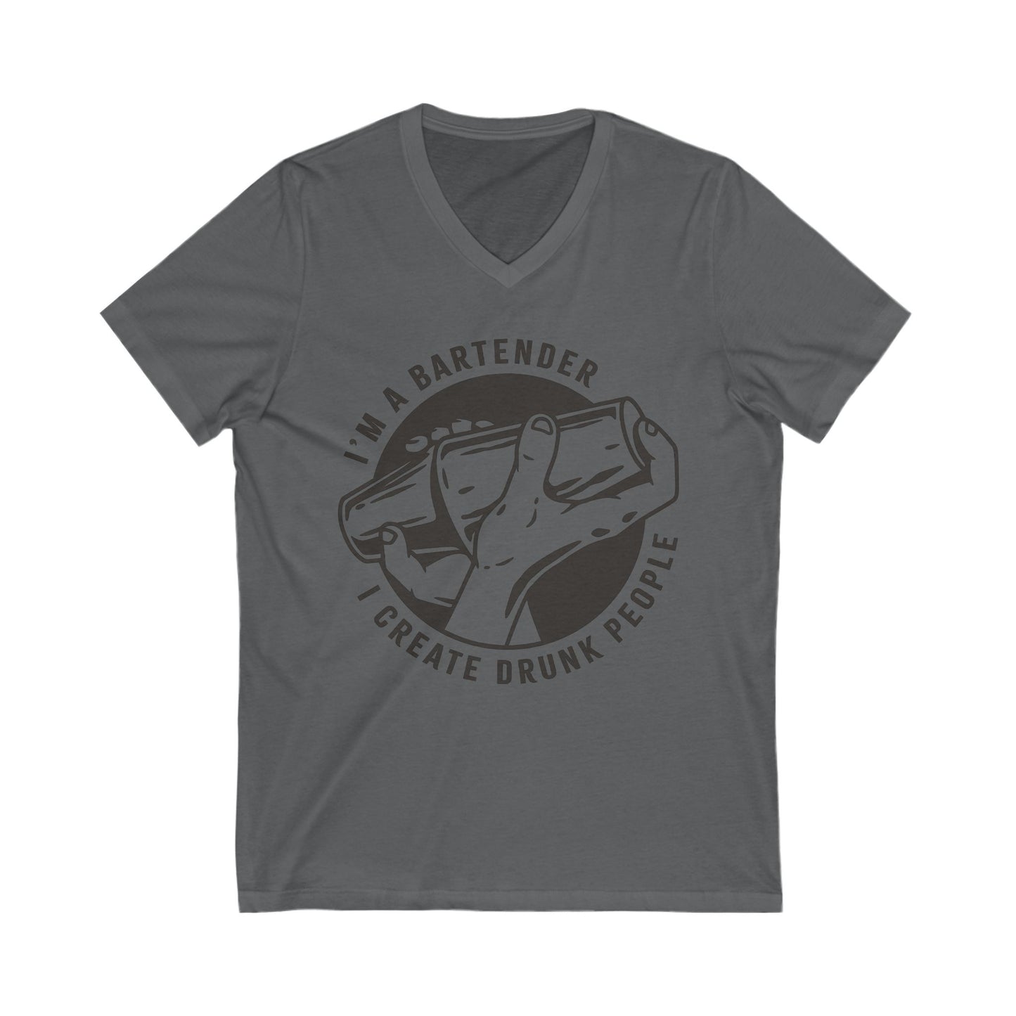 I'm A Bartender Unisex V-Neck Tee | Fun Shirt for Bartenders, Gifts for Cocktail Lovers, Alcohol Humor Tee, Drinking Celebration [...]