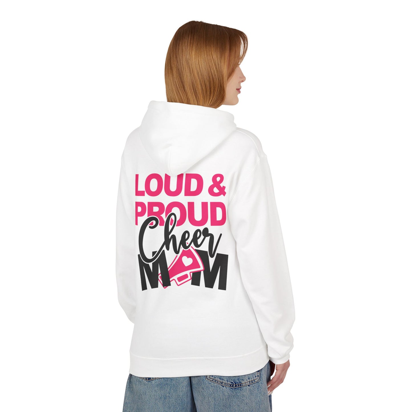 Cheer Mom Hoodie - Loud & Proud Cheerleading Sweatshirt, Gift for Cheer Parents, Comfortable Sportswear, Perfect for Game Days, Cheer [...]