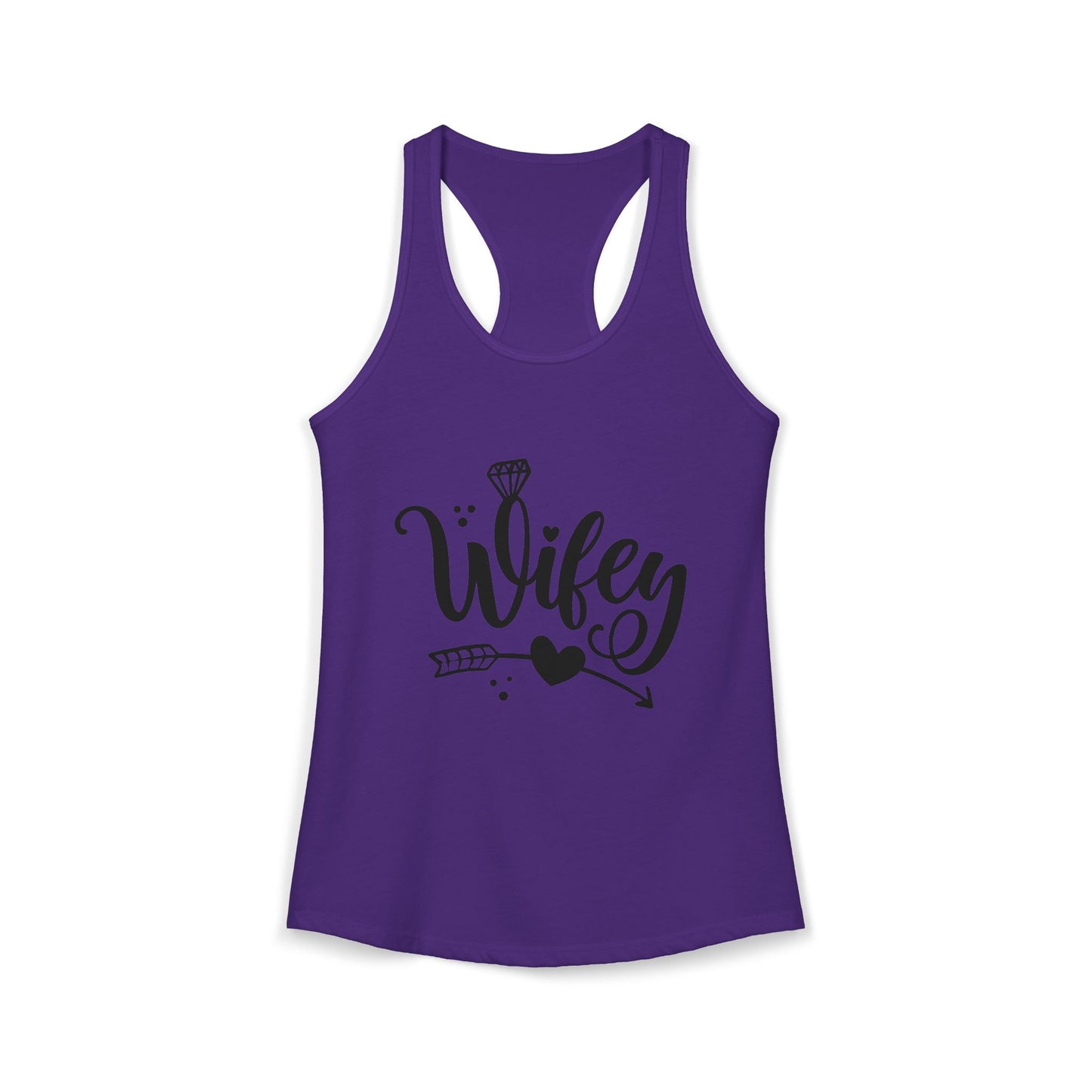 Women's Ideal Racerback Tank, Wifey, gift for her, wife life