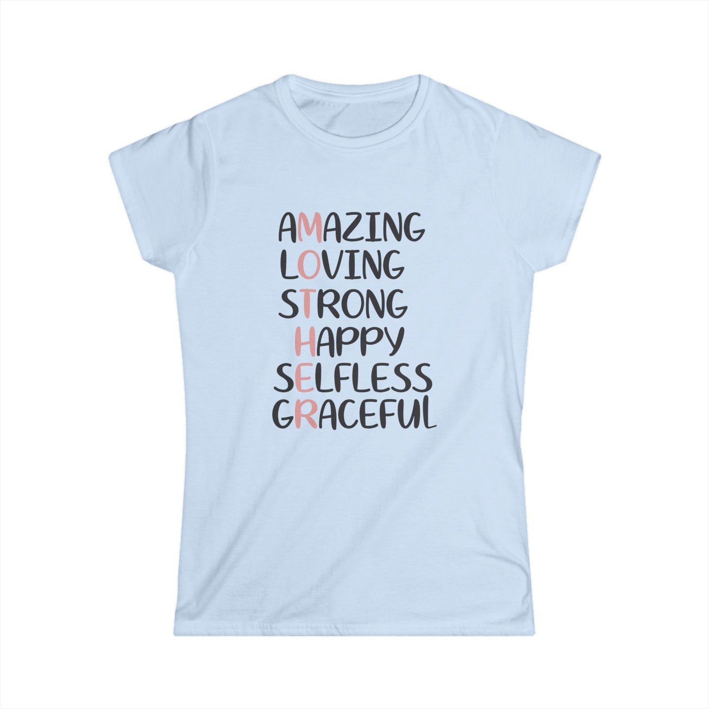 Inspirational Women's Softstyle Tee - ALOHA Message