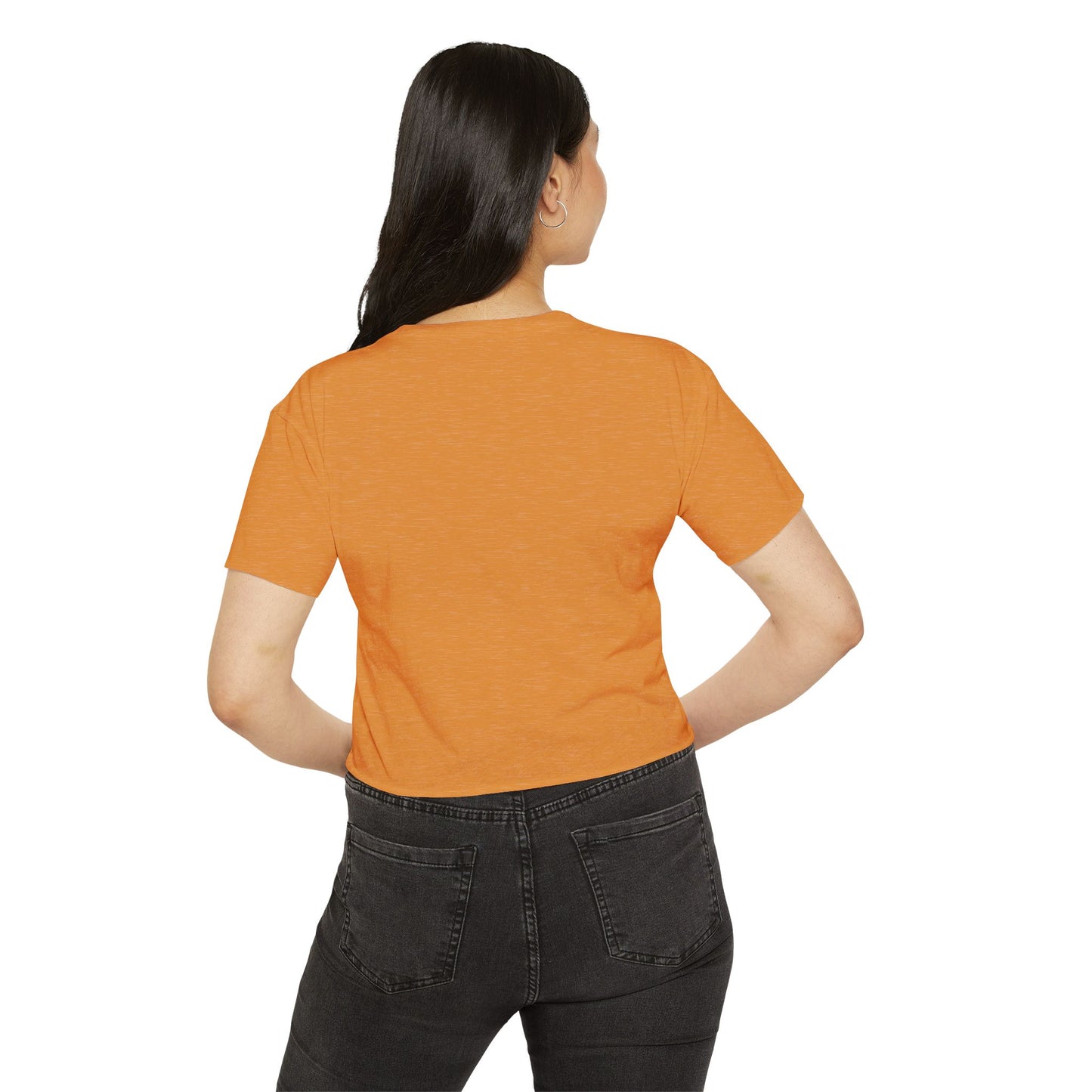 Coach Cropped Tee — Vintage Logo Festival Crop Top for Women