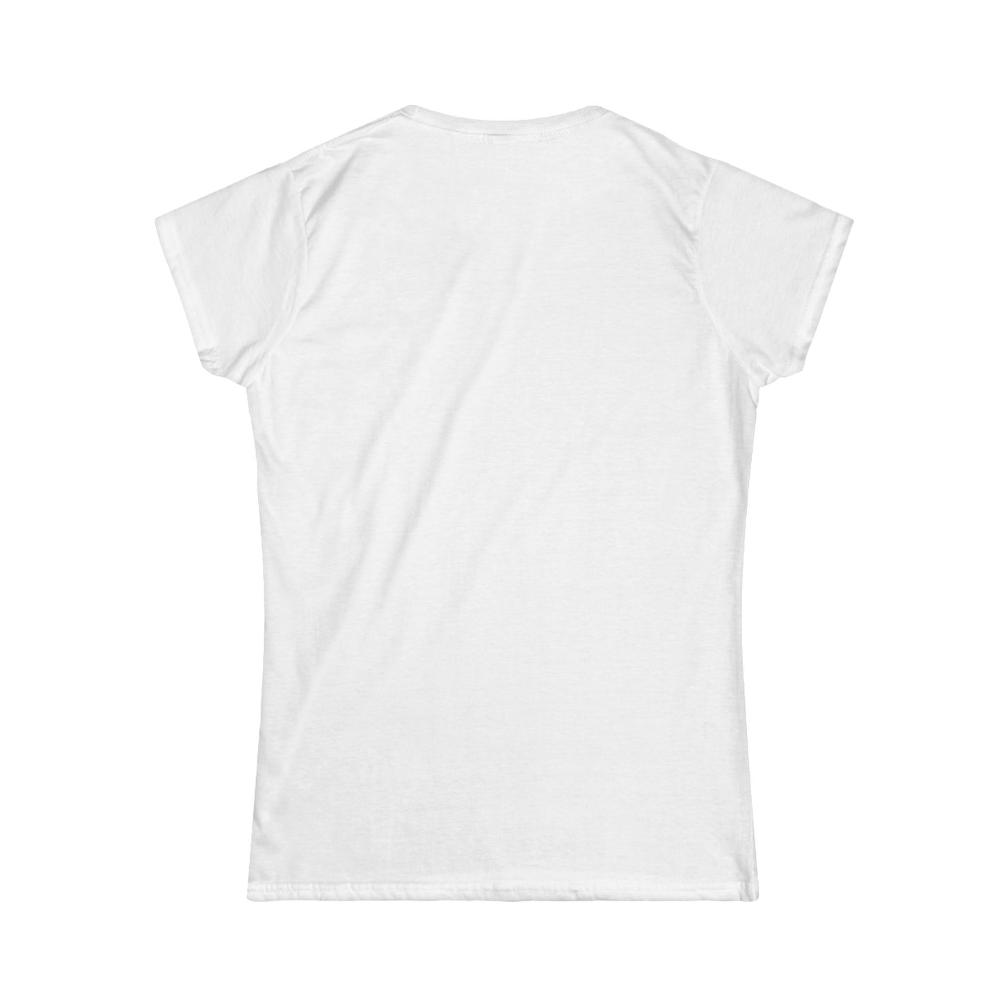 Blessed Mom Women's Softstyle Tee - Floral & Leopard Print Design