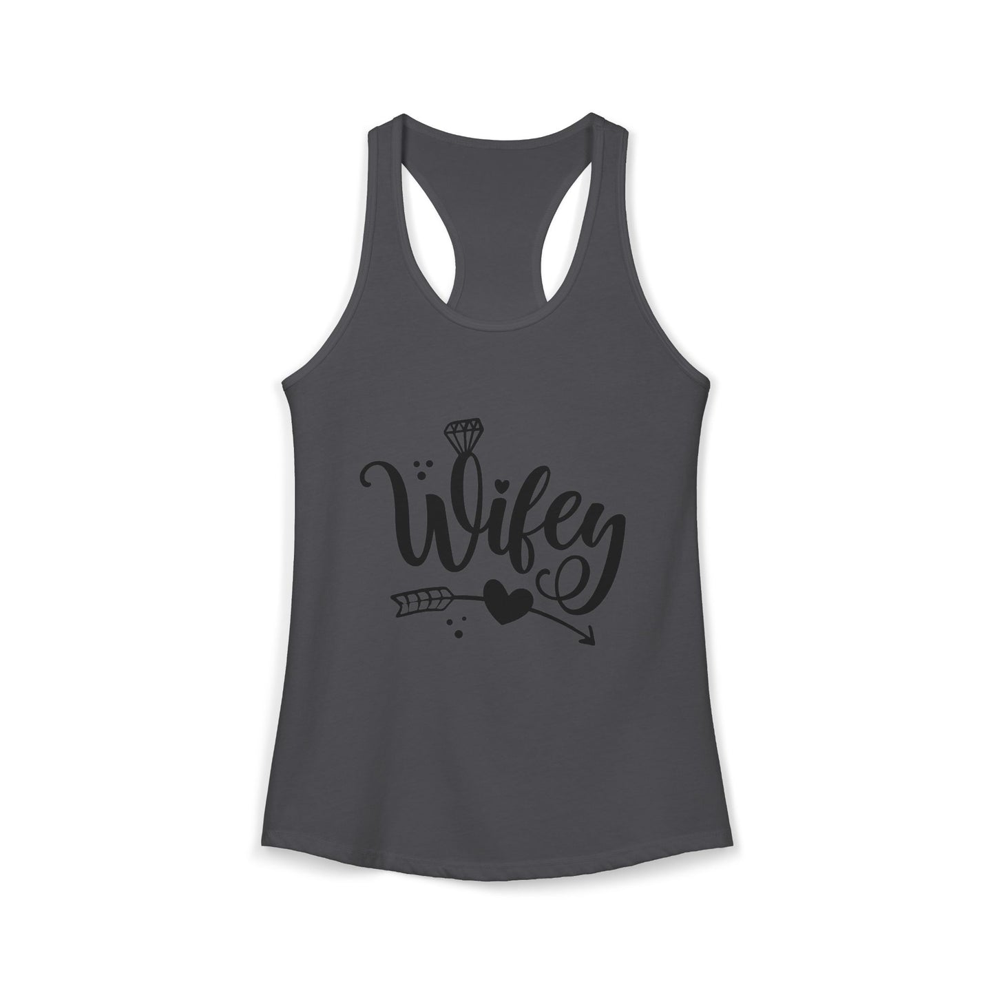 Women's Ideal Racerback Tank, Wifey, gift for her, wife life