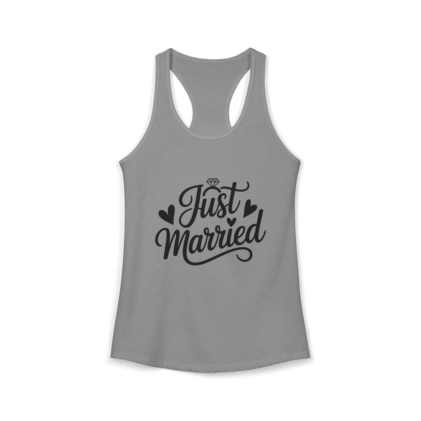 Women's Ideal Racerback Tank just married