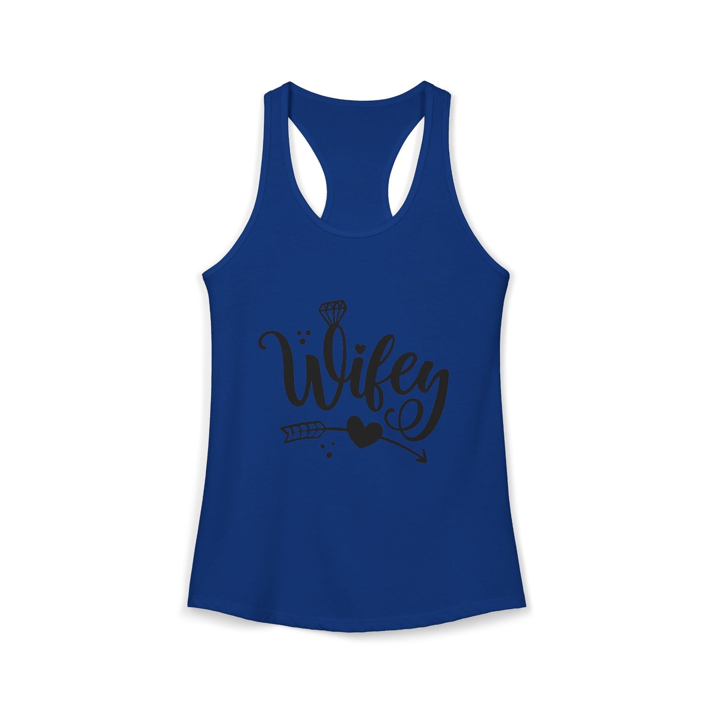 Women's Ideal Racerback Tank, Wifey, gift for her, wife life