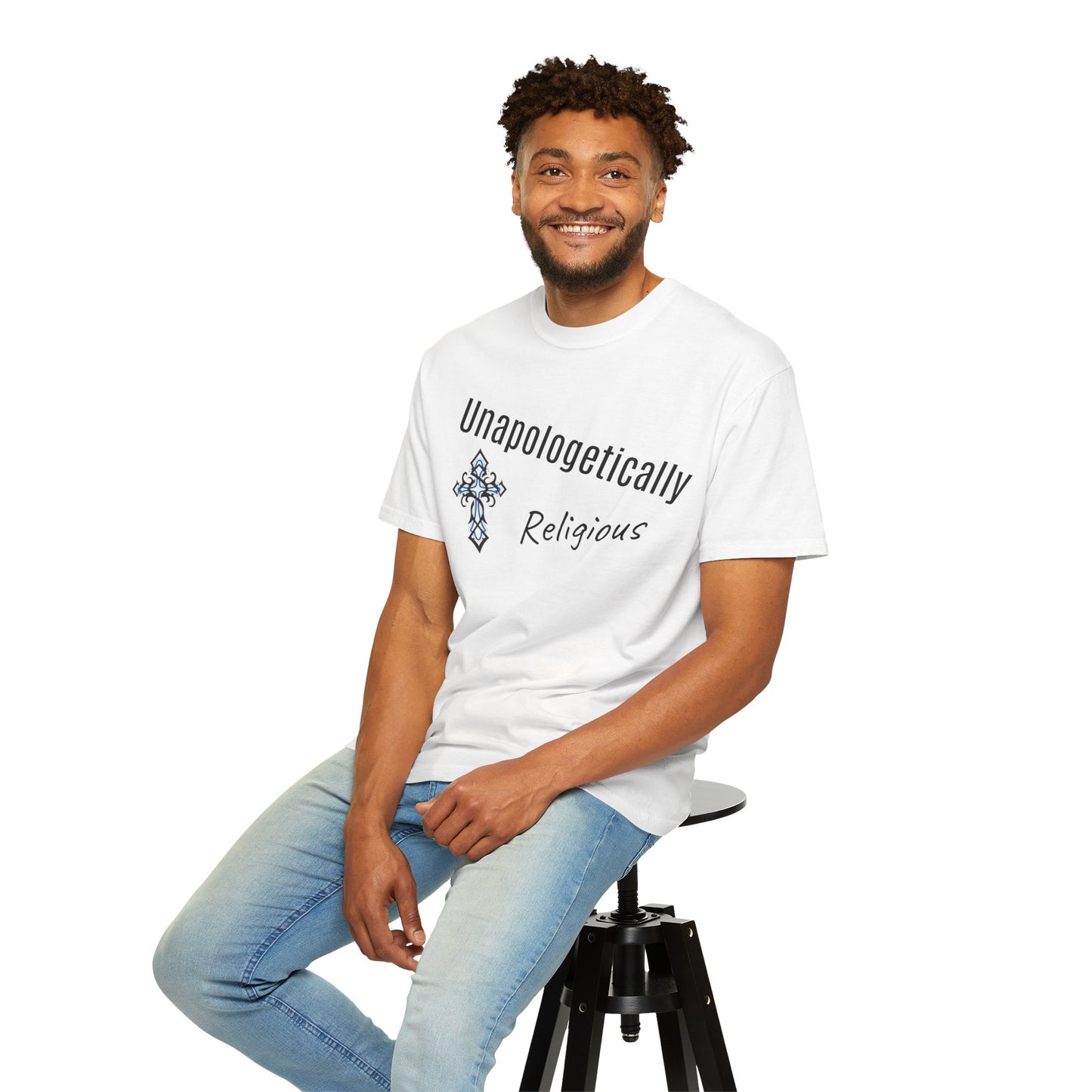 Unapologetically Religious T-Shirt, Faith-Based Tee, Spiritual Wear, Christian Apparel, Gift for Believers, Inspirational Clothing