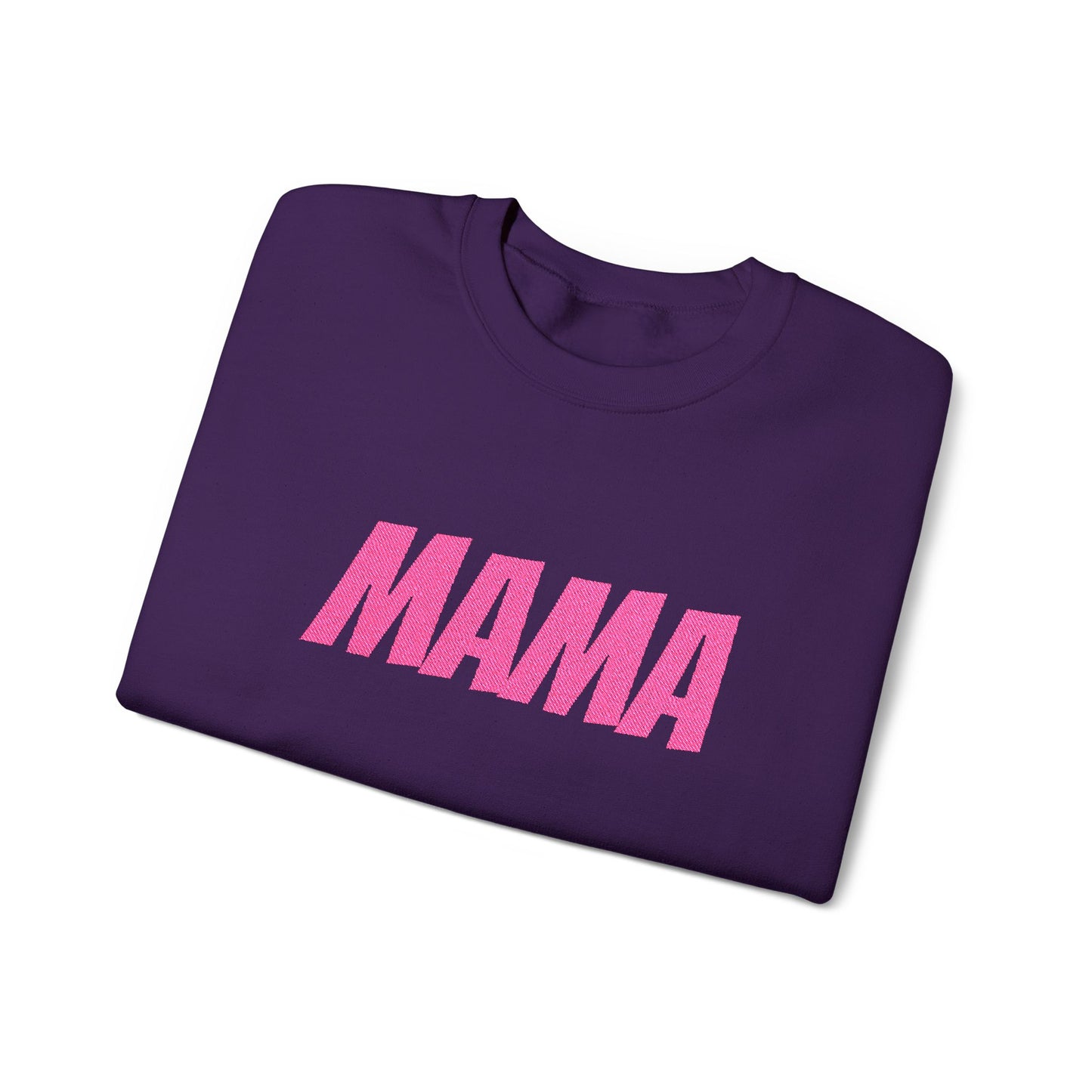 Pink Glitter MAMA Crewneck Sweatshirt | Mama Mom Mother's Day Top