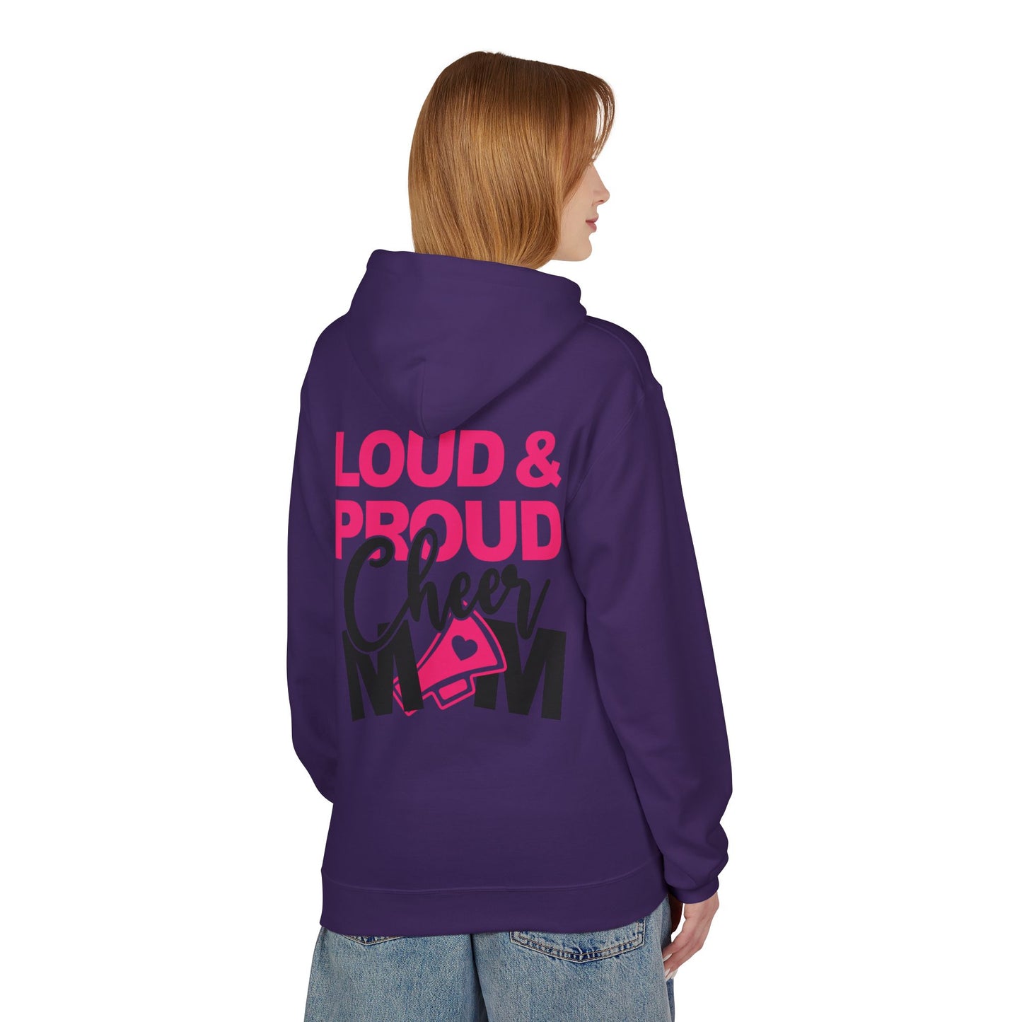 Cheer Mom Hoodie - Loud & Proud Cheerleading Sweatshirt, Gift for Cheer Parents, Comfortable Sportswear, Perfect for Game Days, Cheer [...]