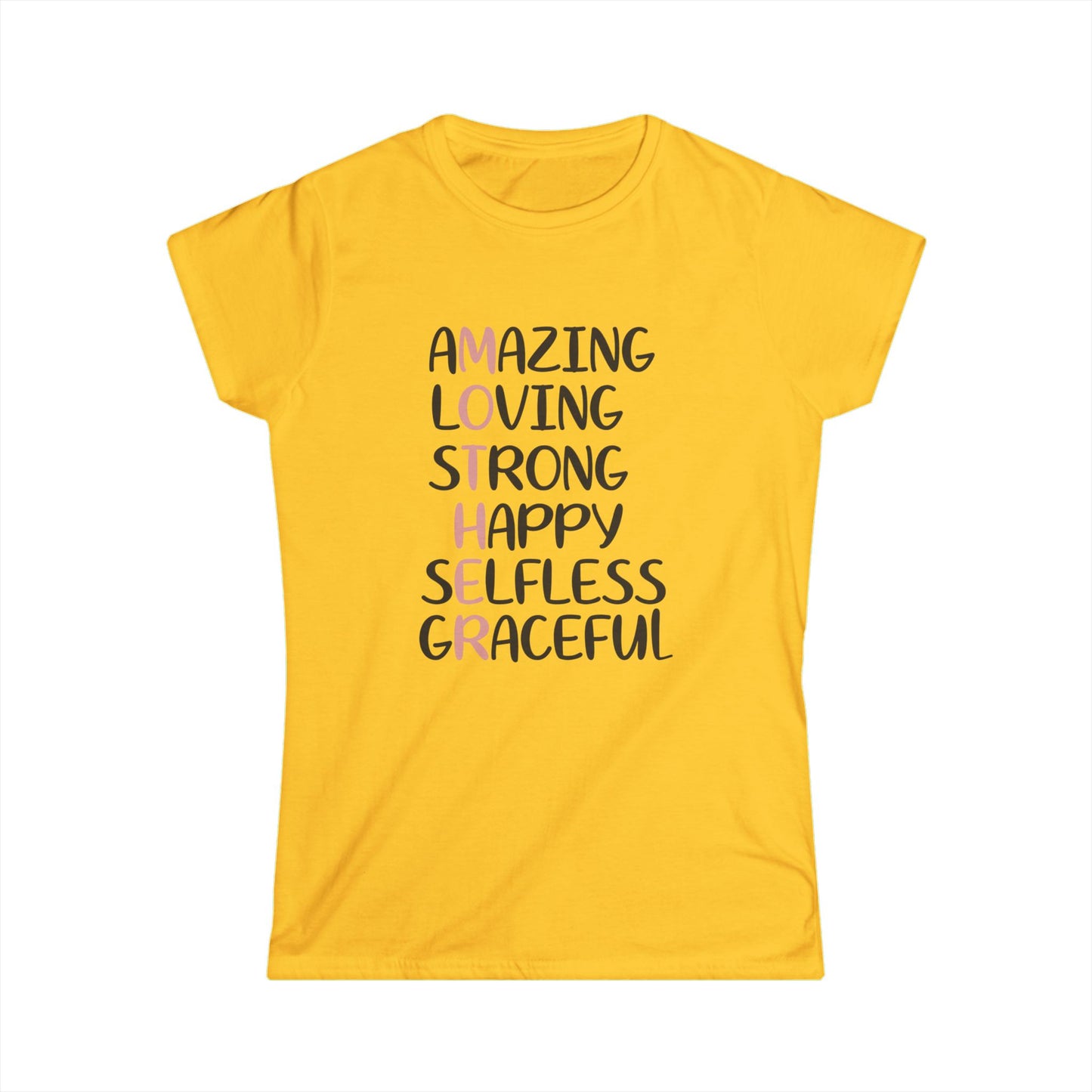 Inspirational Women's Softstyle Tee - ALOHA Message