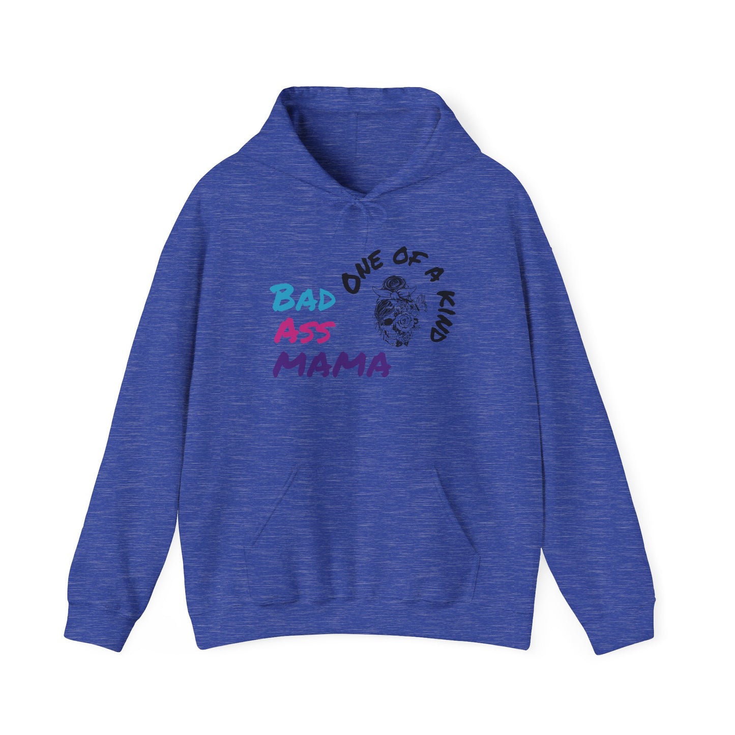 Bad Ass Mama Unisex Hoodie - One of a Kind Heavy Blend Sweatshirt